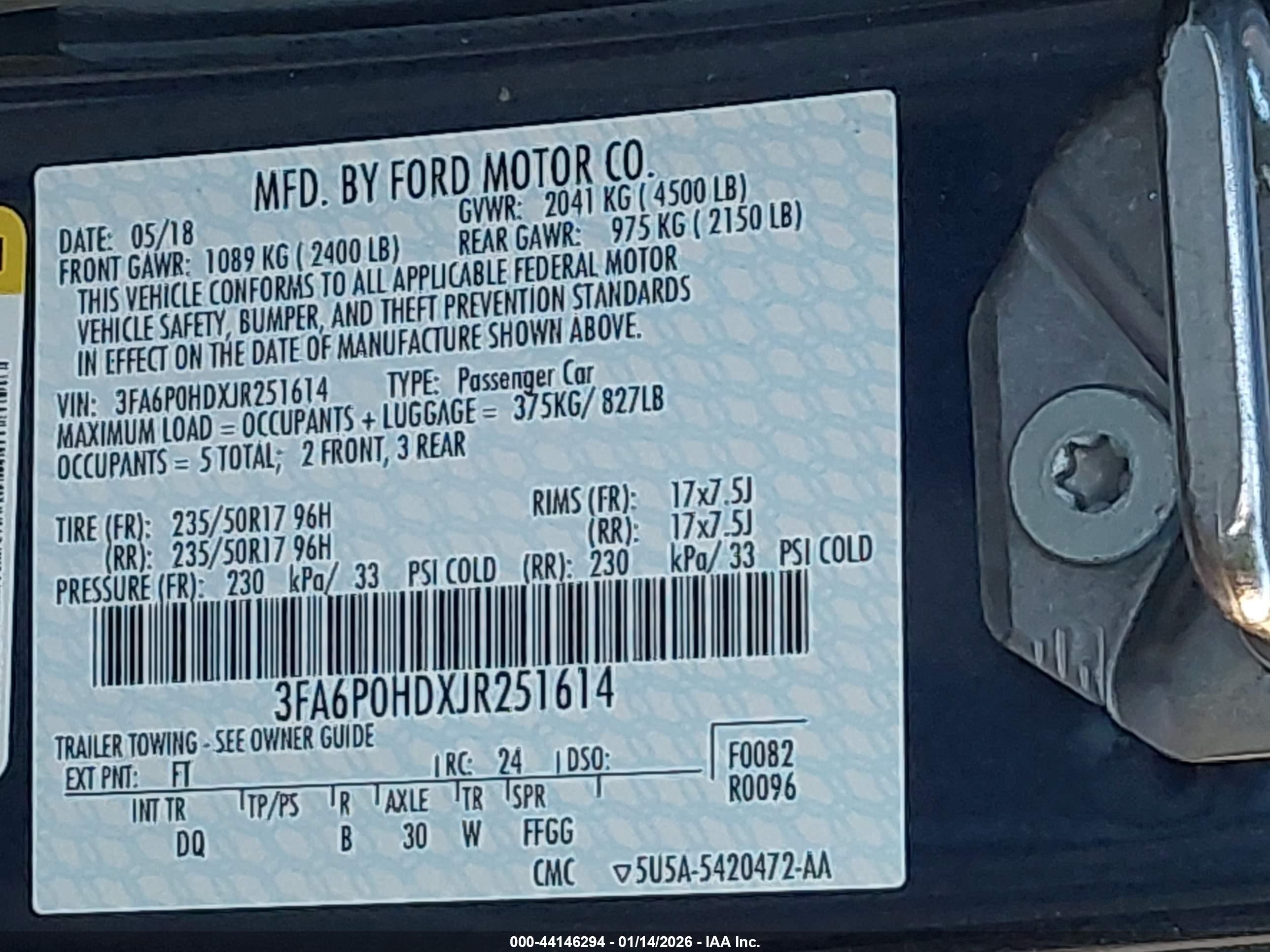 FORD FUSION image 9