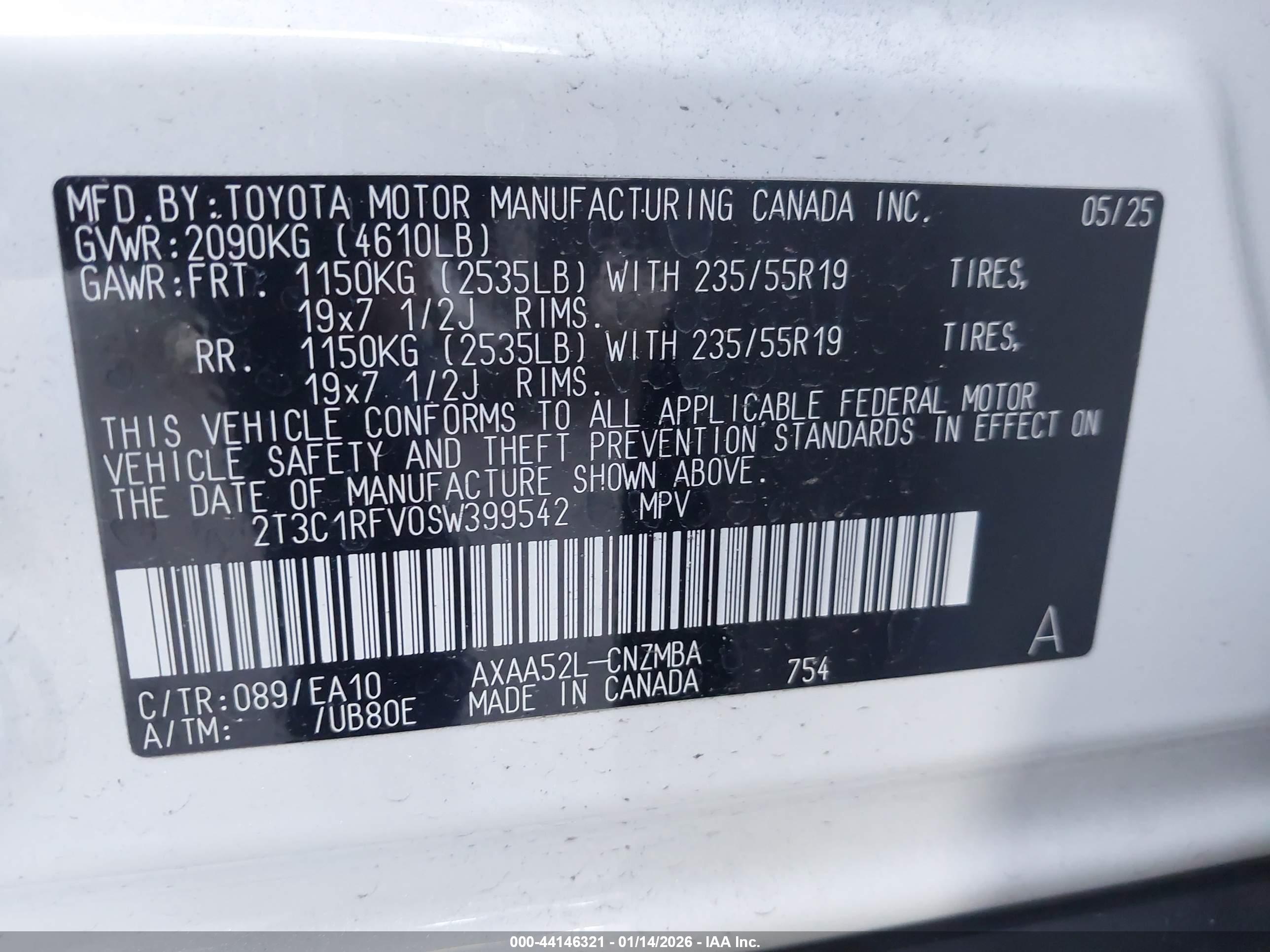 TOYOTA RAV4 image 9