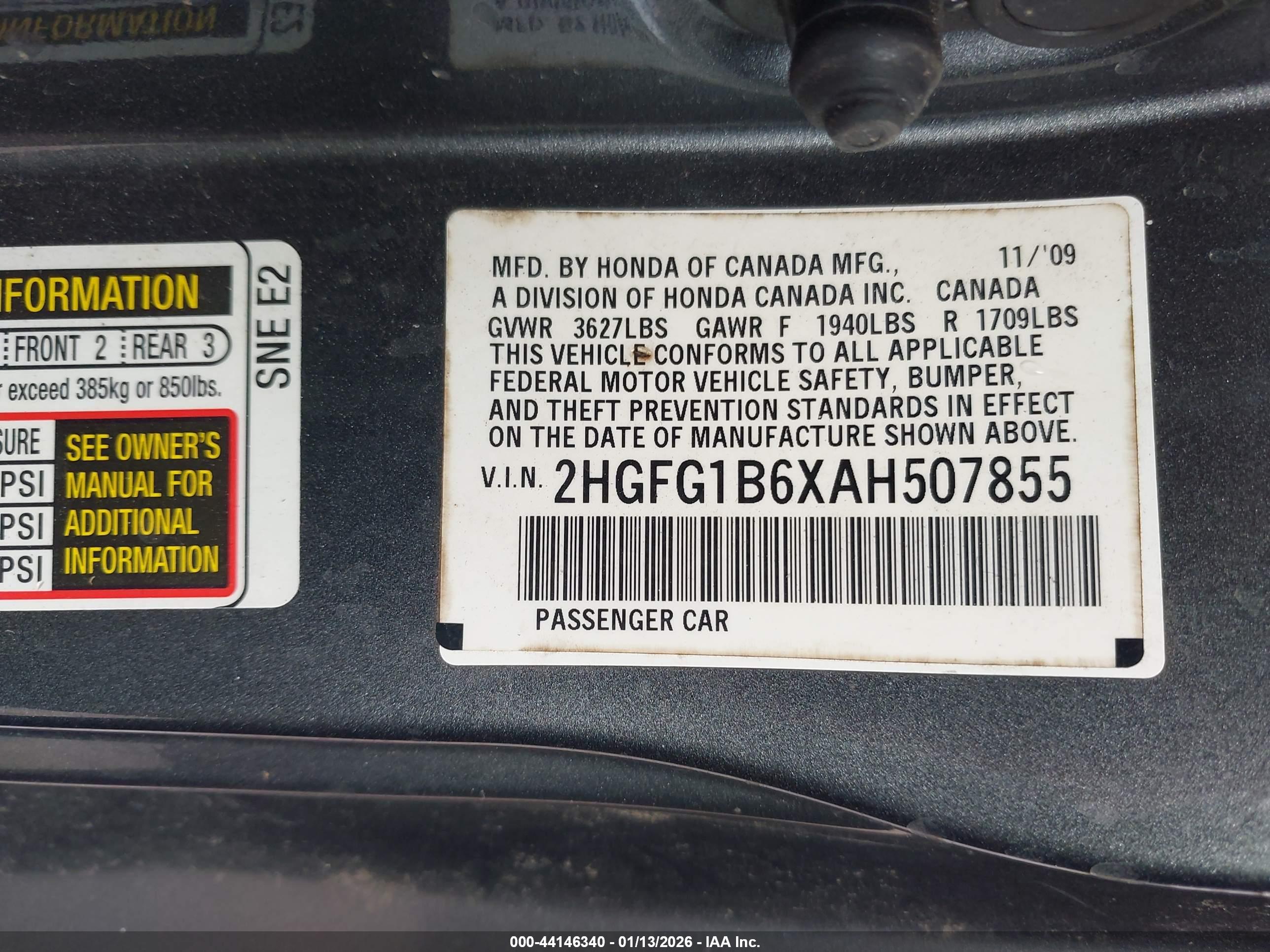 HONDA CIVIC image 9