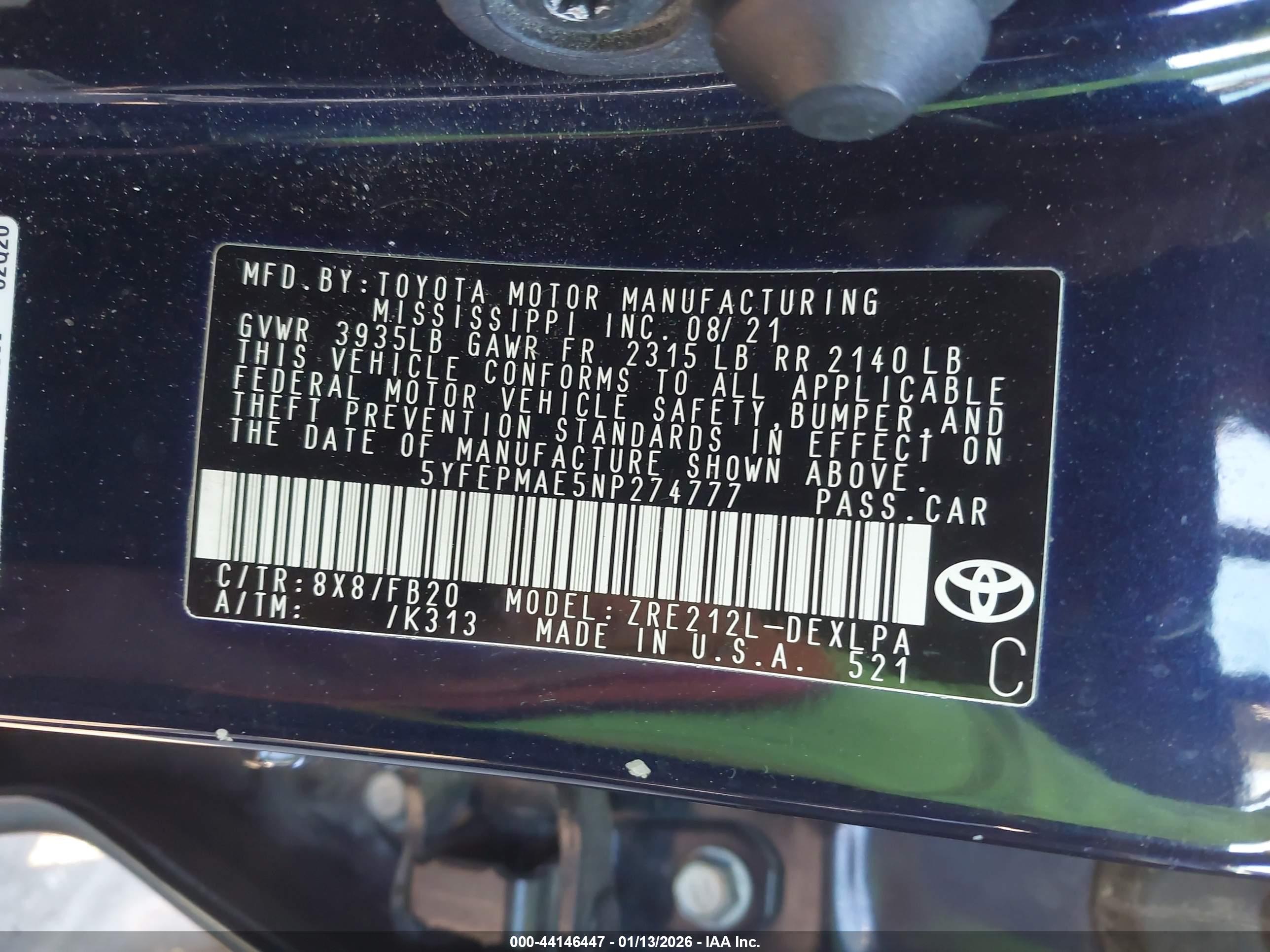 TOYOTA COROLLA image 9