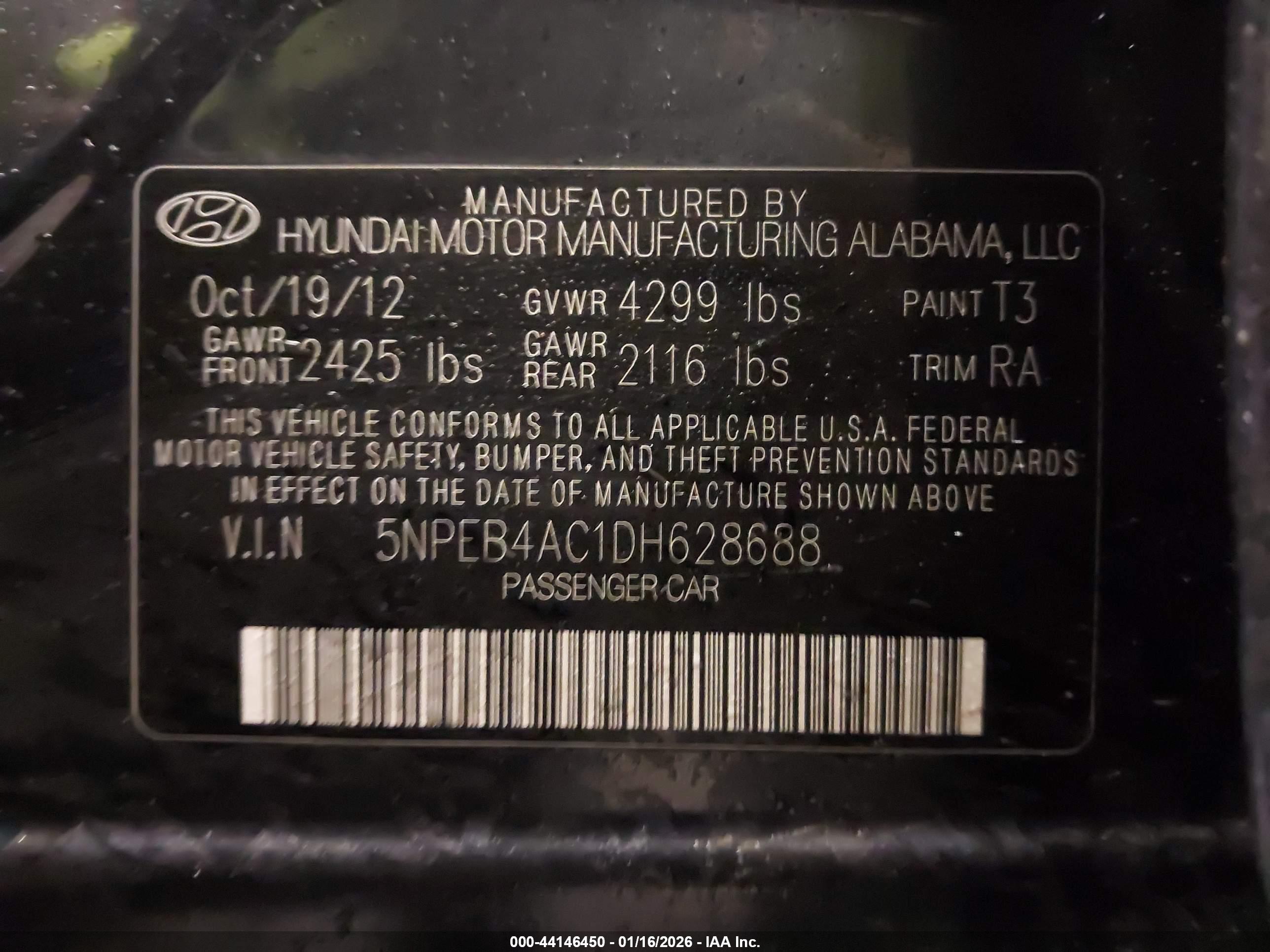 HYUNDAI SONATA image 9
