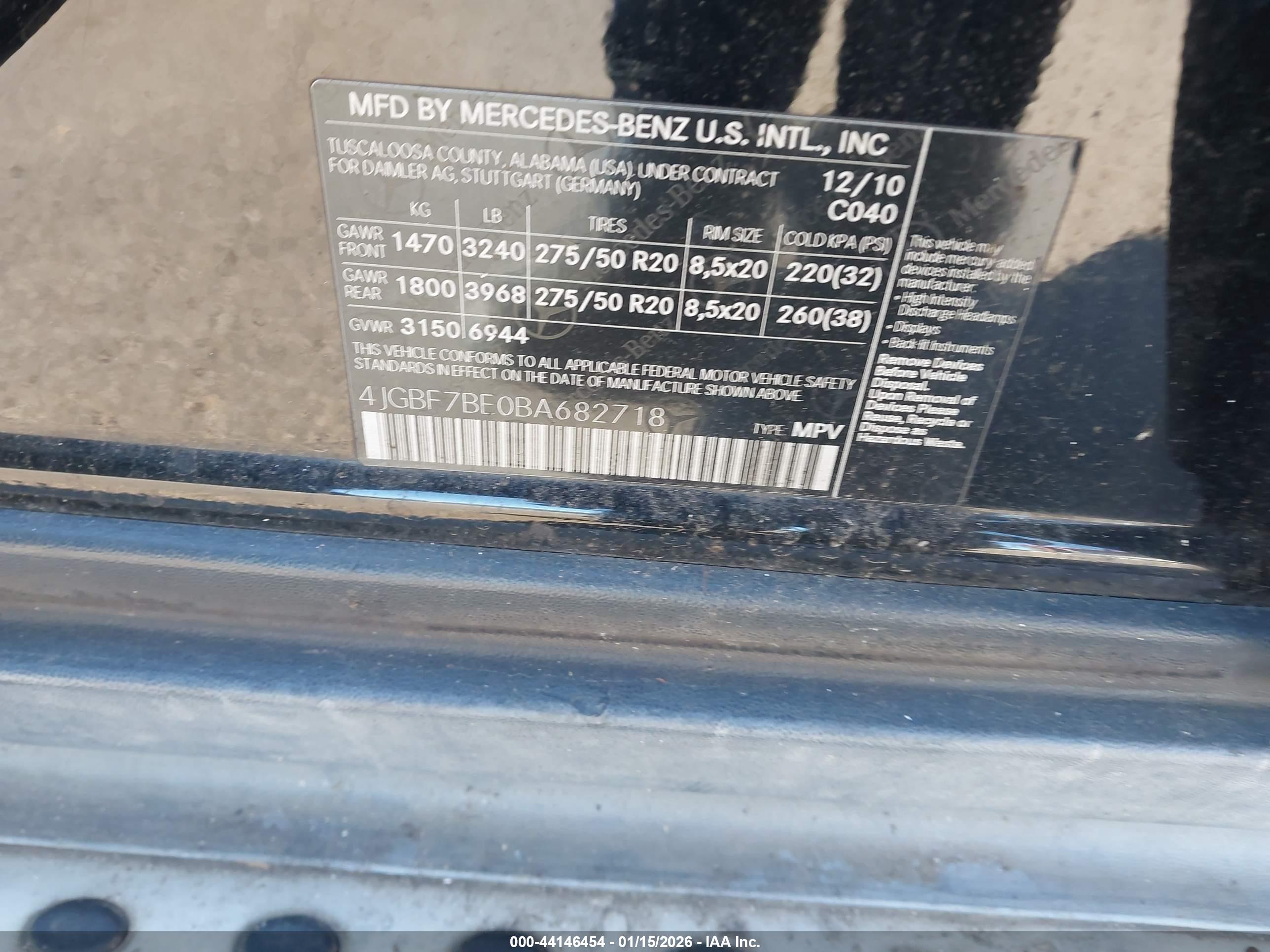 MERCEDES-BENZ GL image 9