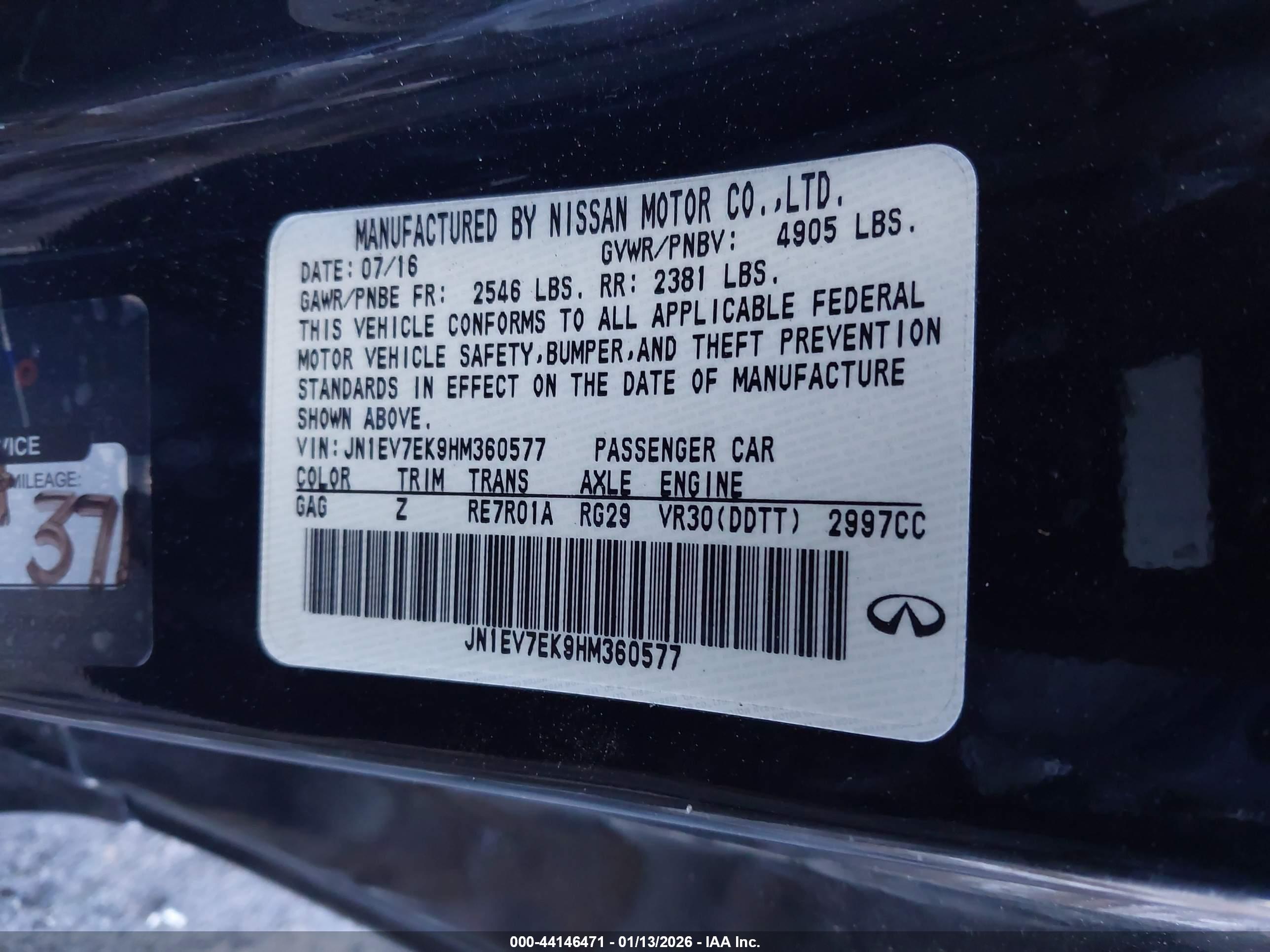INFINITI Q60 image 9