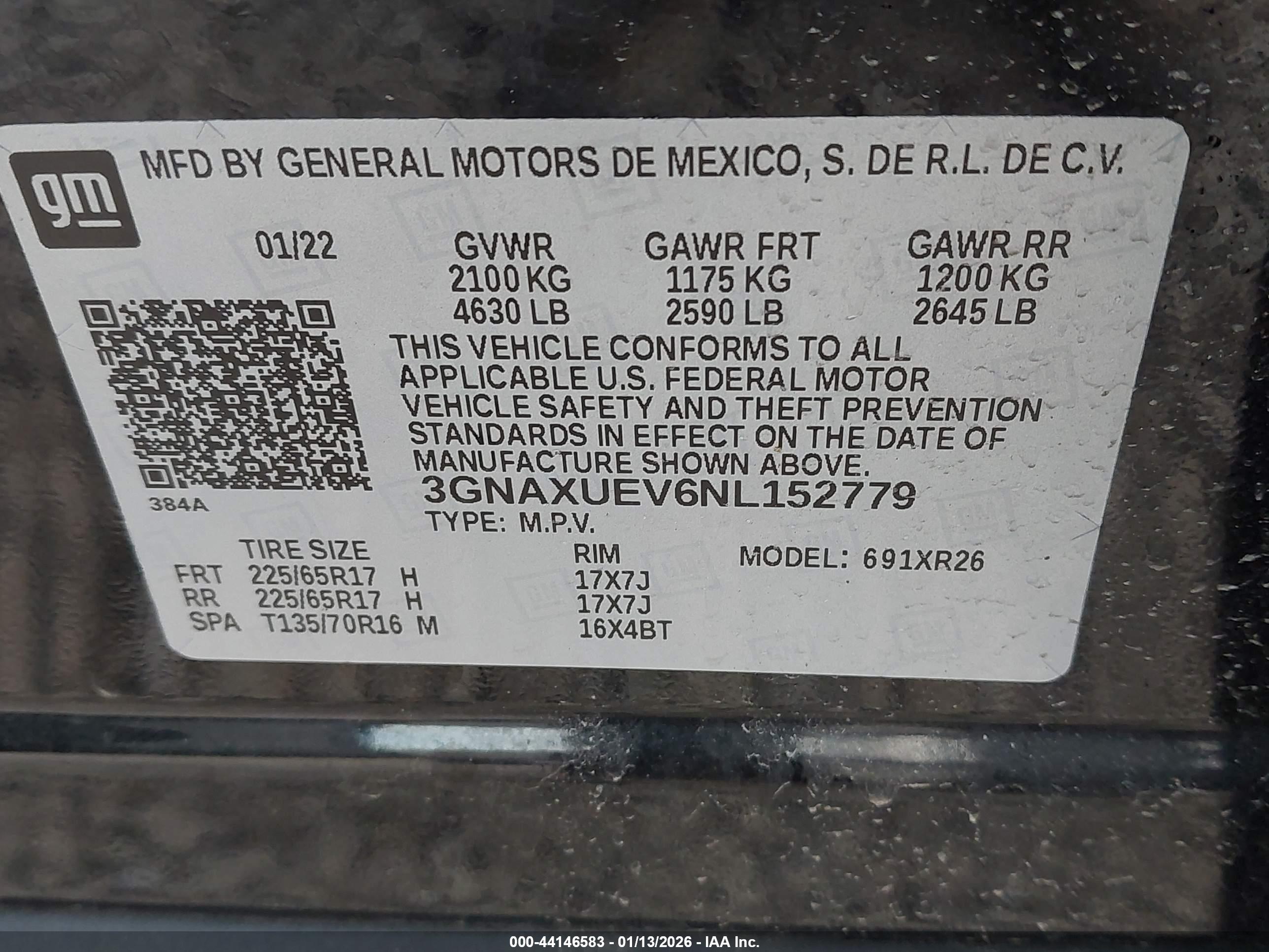CHEVROLET EQUINOX image 9