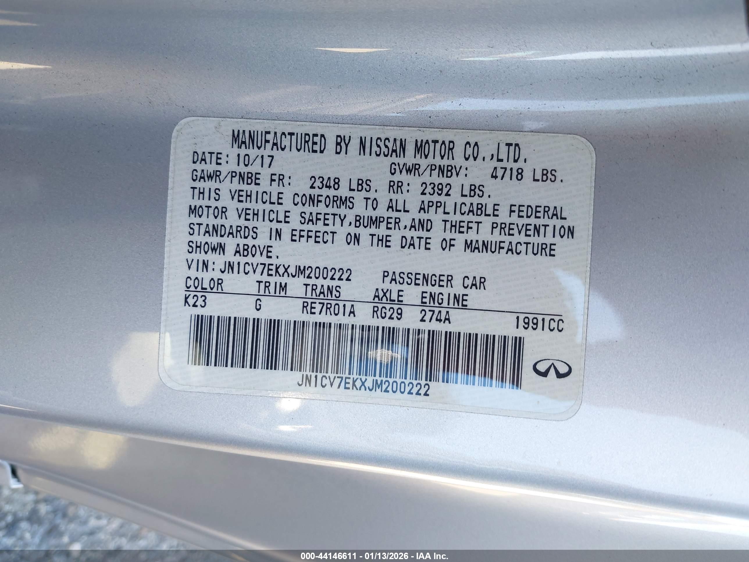 INFINITI Q60 image 9