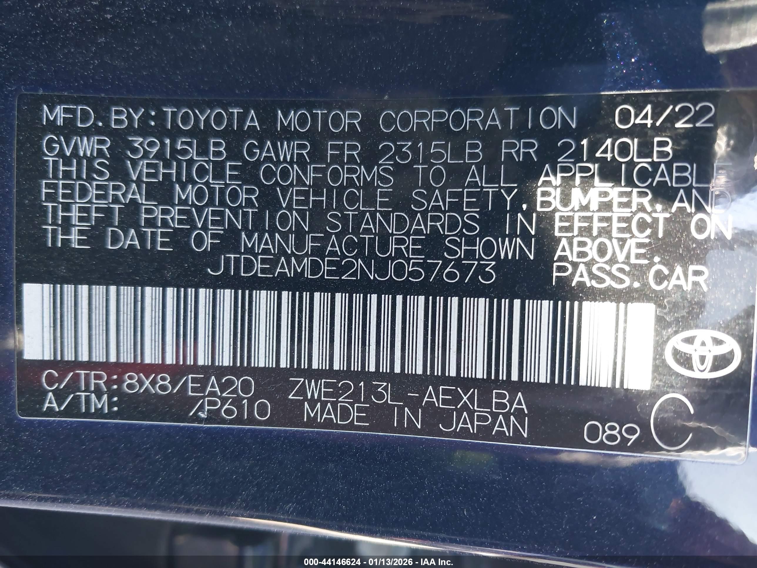 TOYOTA COROLLA image 9