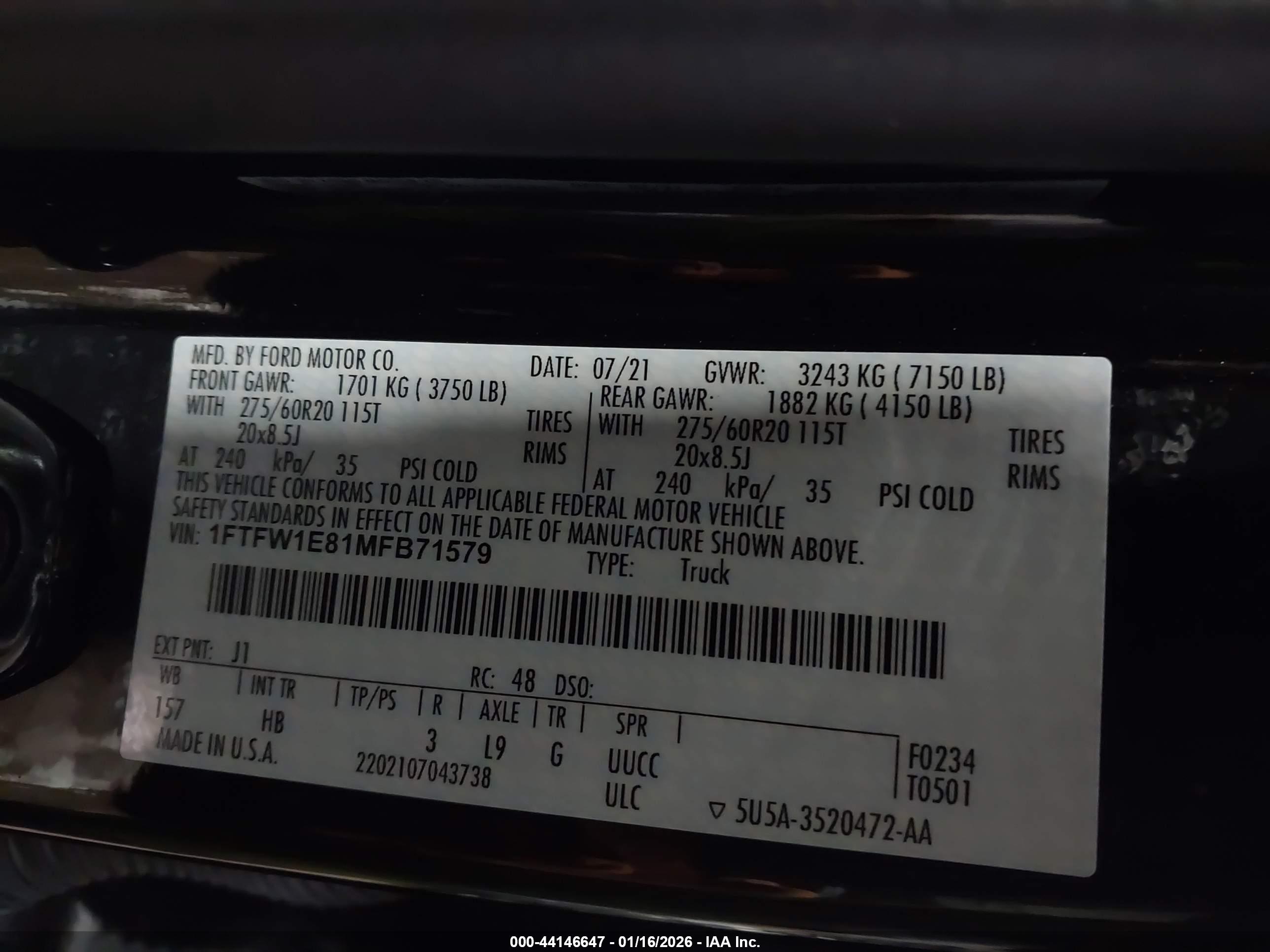 FORD F-150 image 9