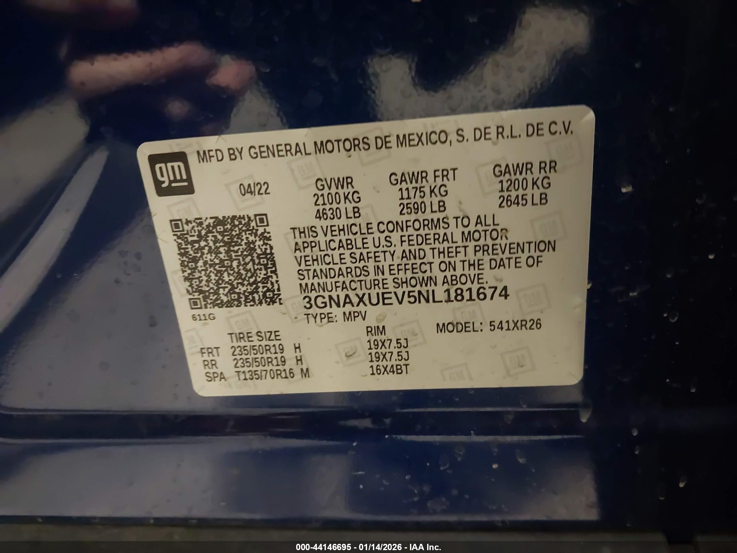 CHEVROLET EQUINOX image 9