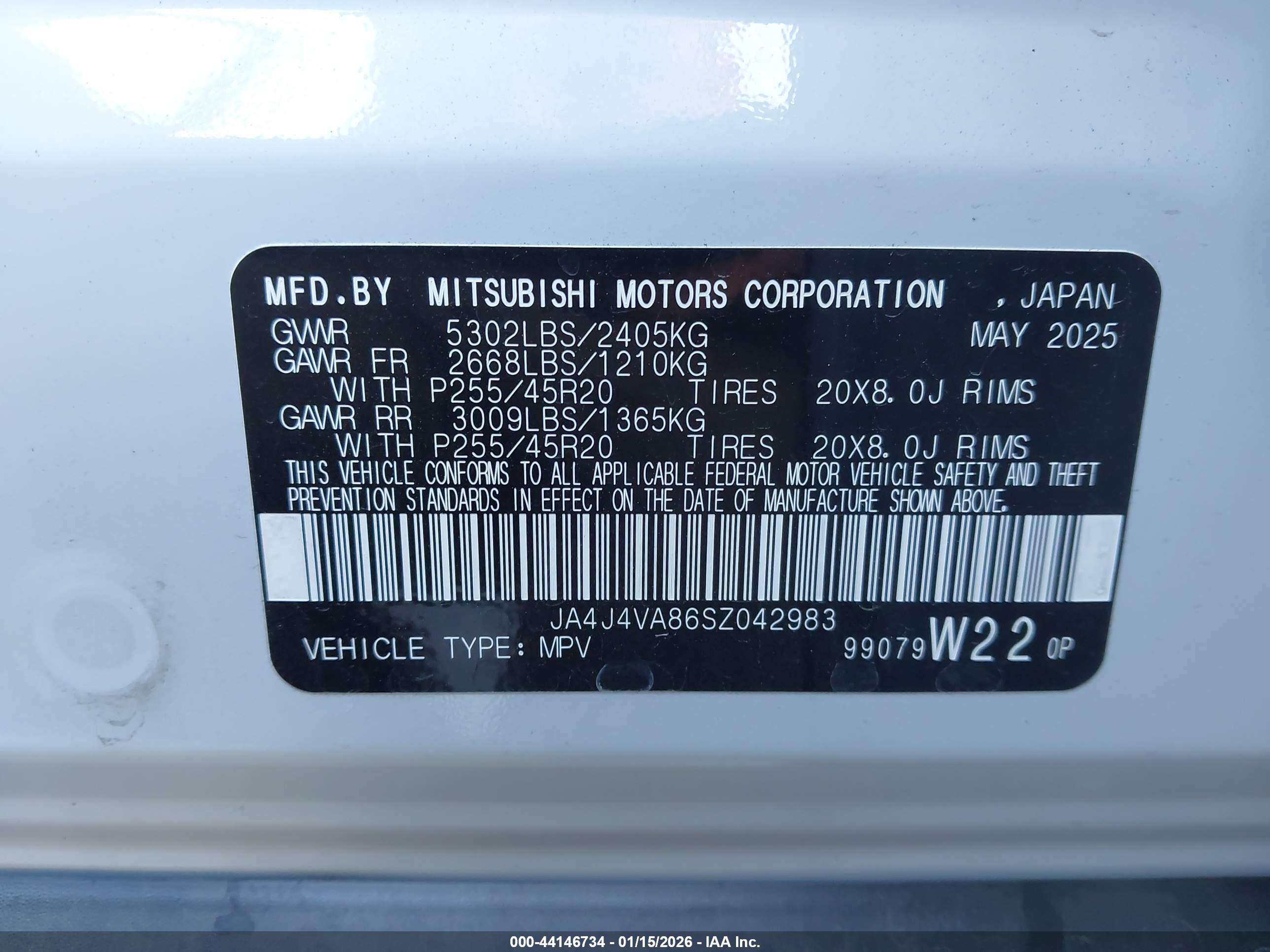 MITSUBISHI OUTLANDER image 9