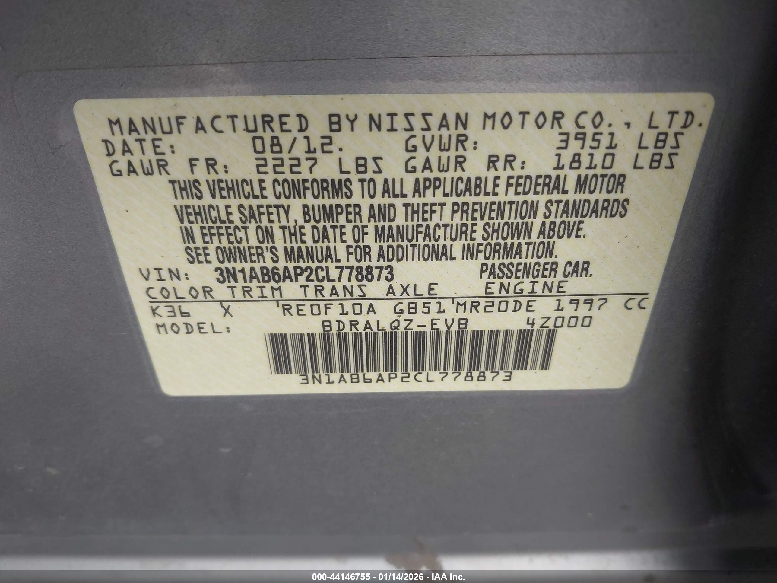 NISSAN SENTRA image 9