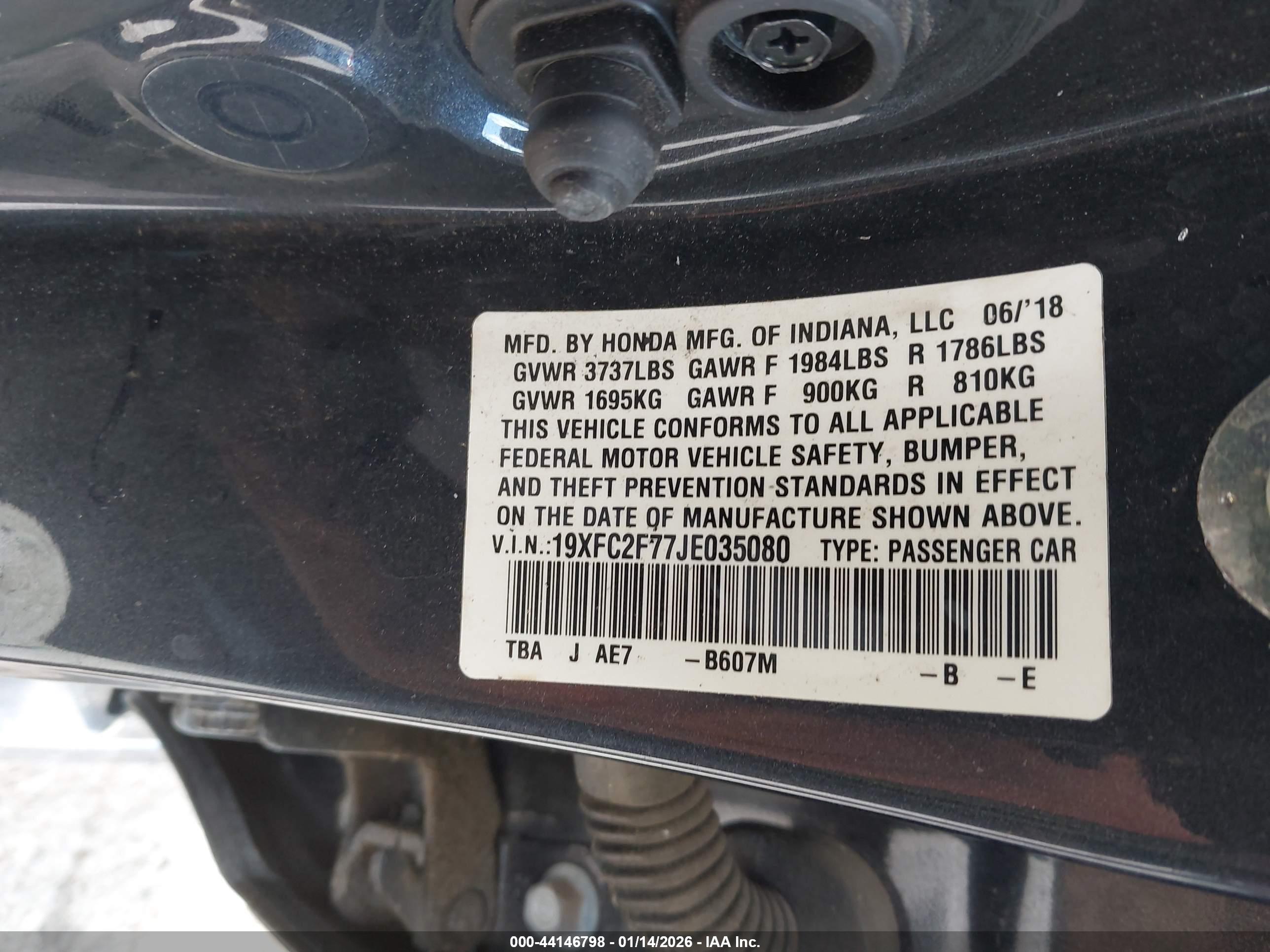 HONDA CIVIC image 9