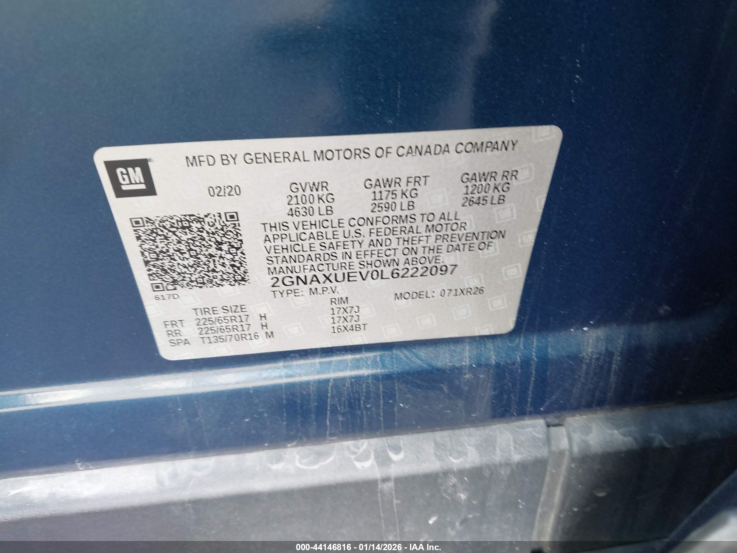 CHEVROLET EQUINOX image 9