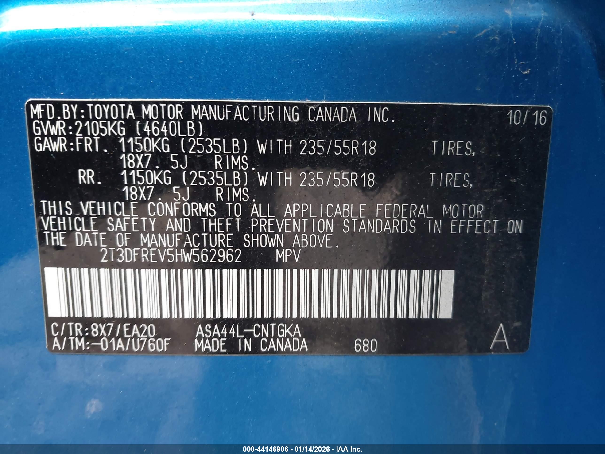 TOYOTA RAV4 image 9