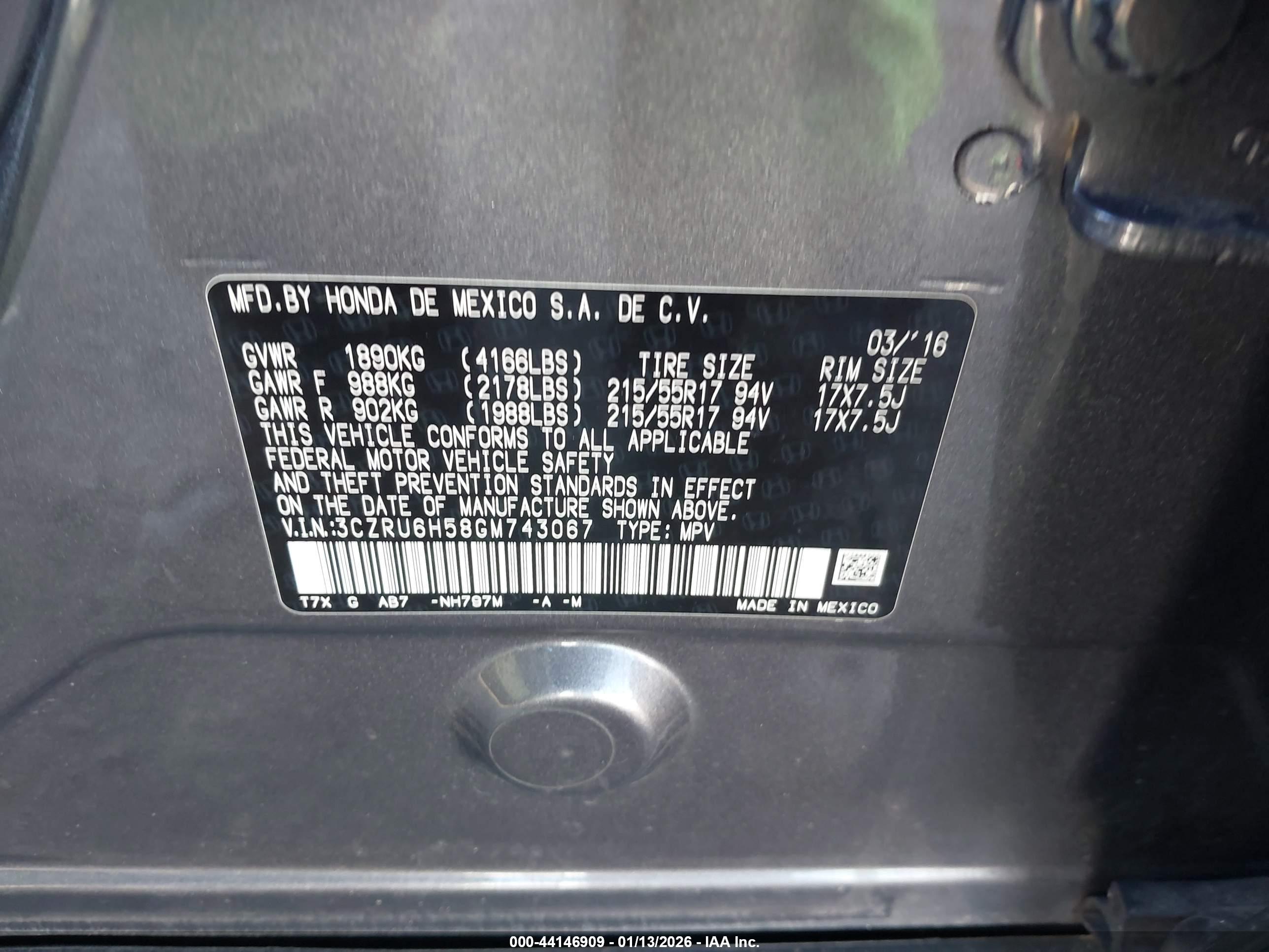 HONDA HR-V image 9