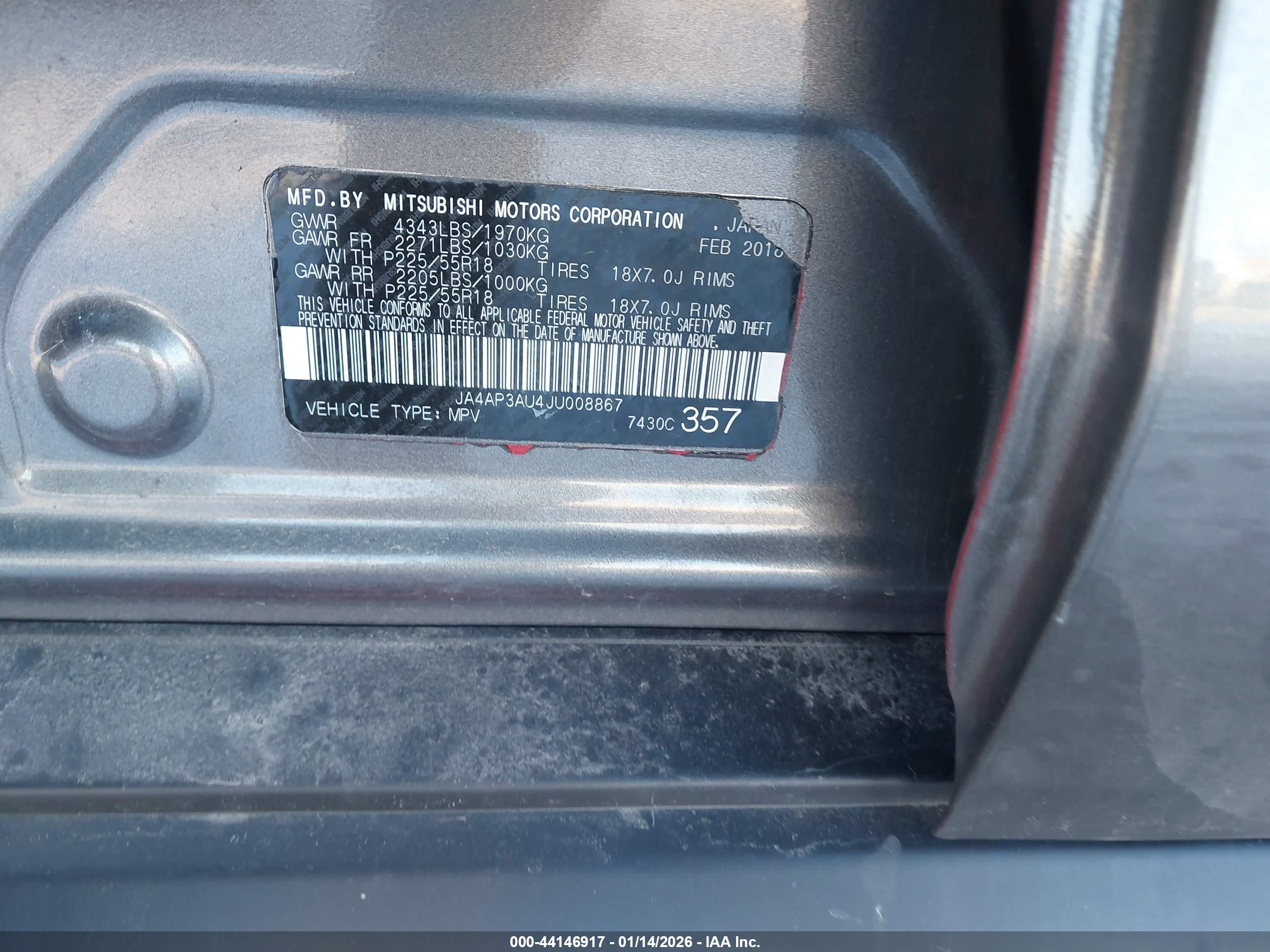 MITSUBISHI OUTLANDER image 9