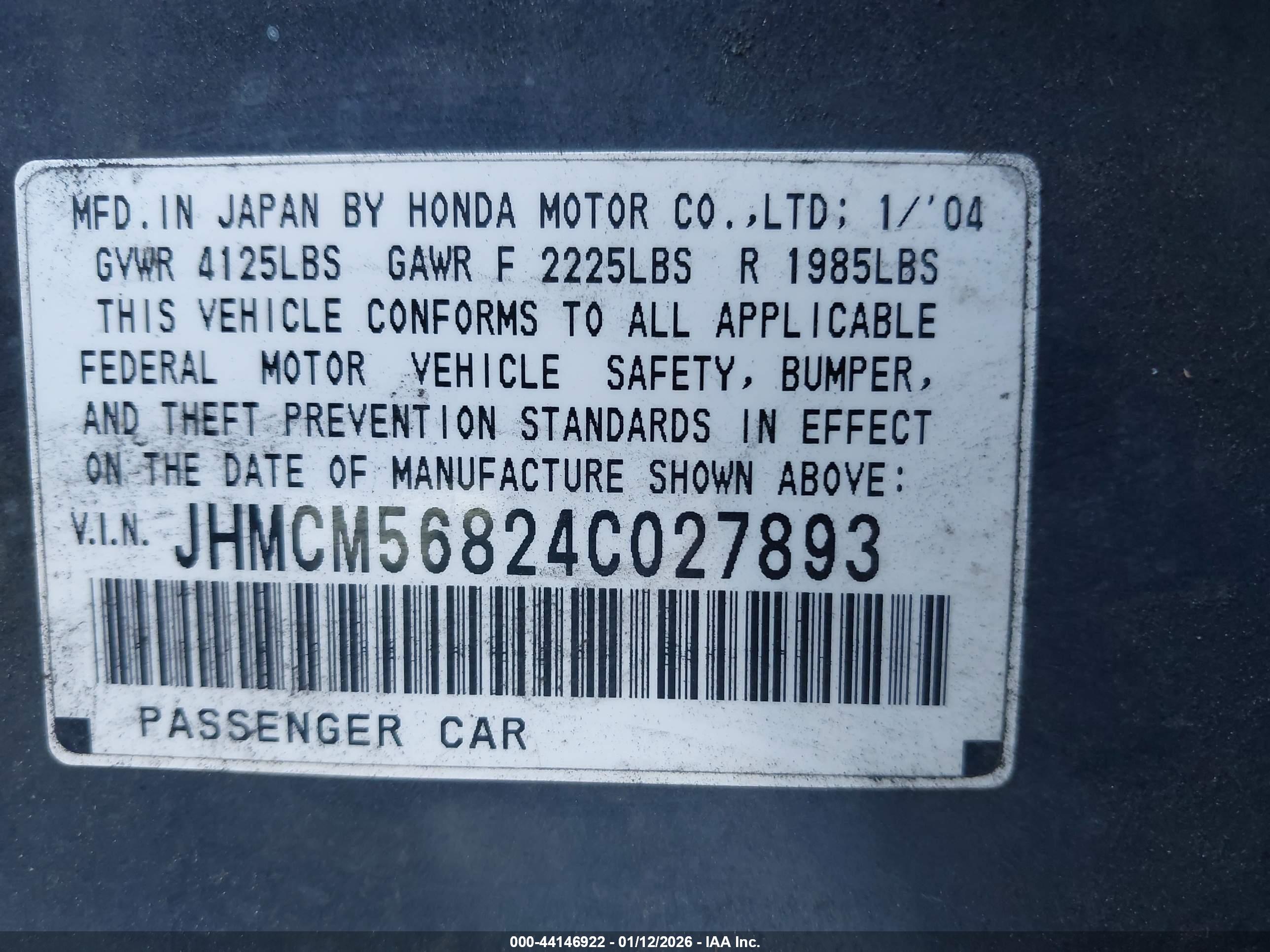 HONDA ACCORD image 9