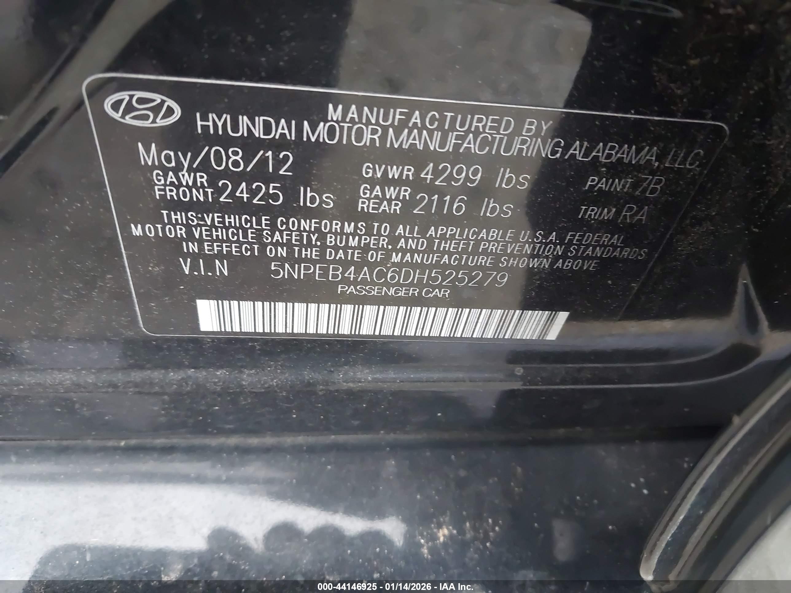 HYUNDAI SONATA image 9