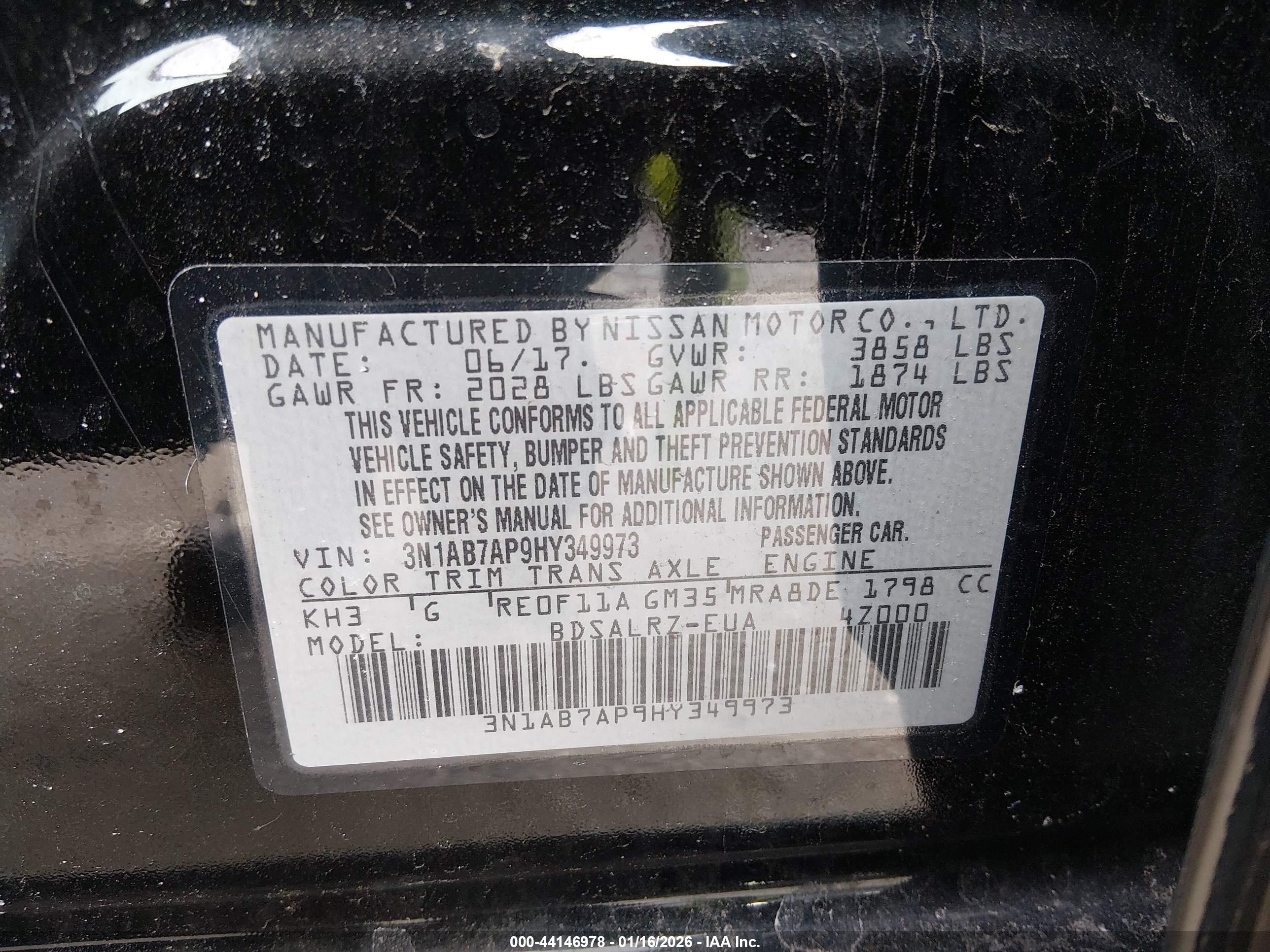 NISSAN SENTRA image 9