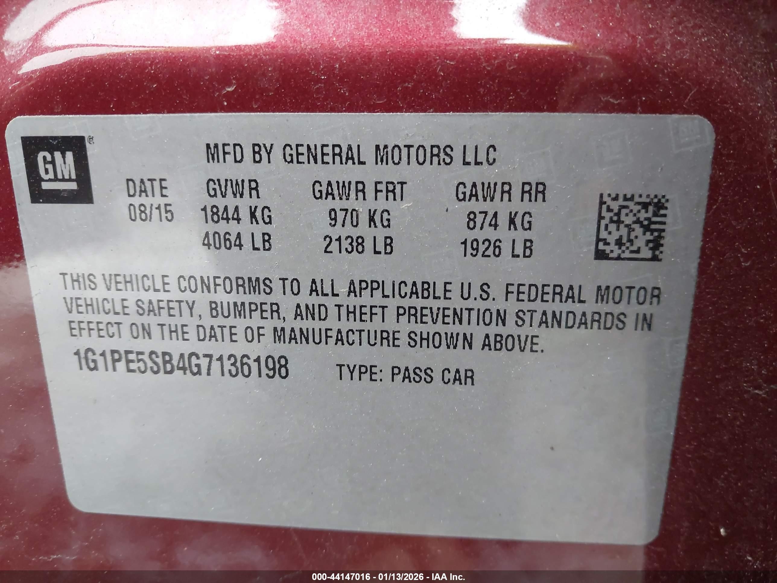 CHEVROLET CRUZE image 9