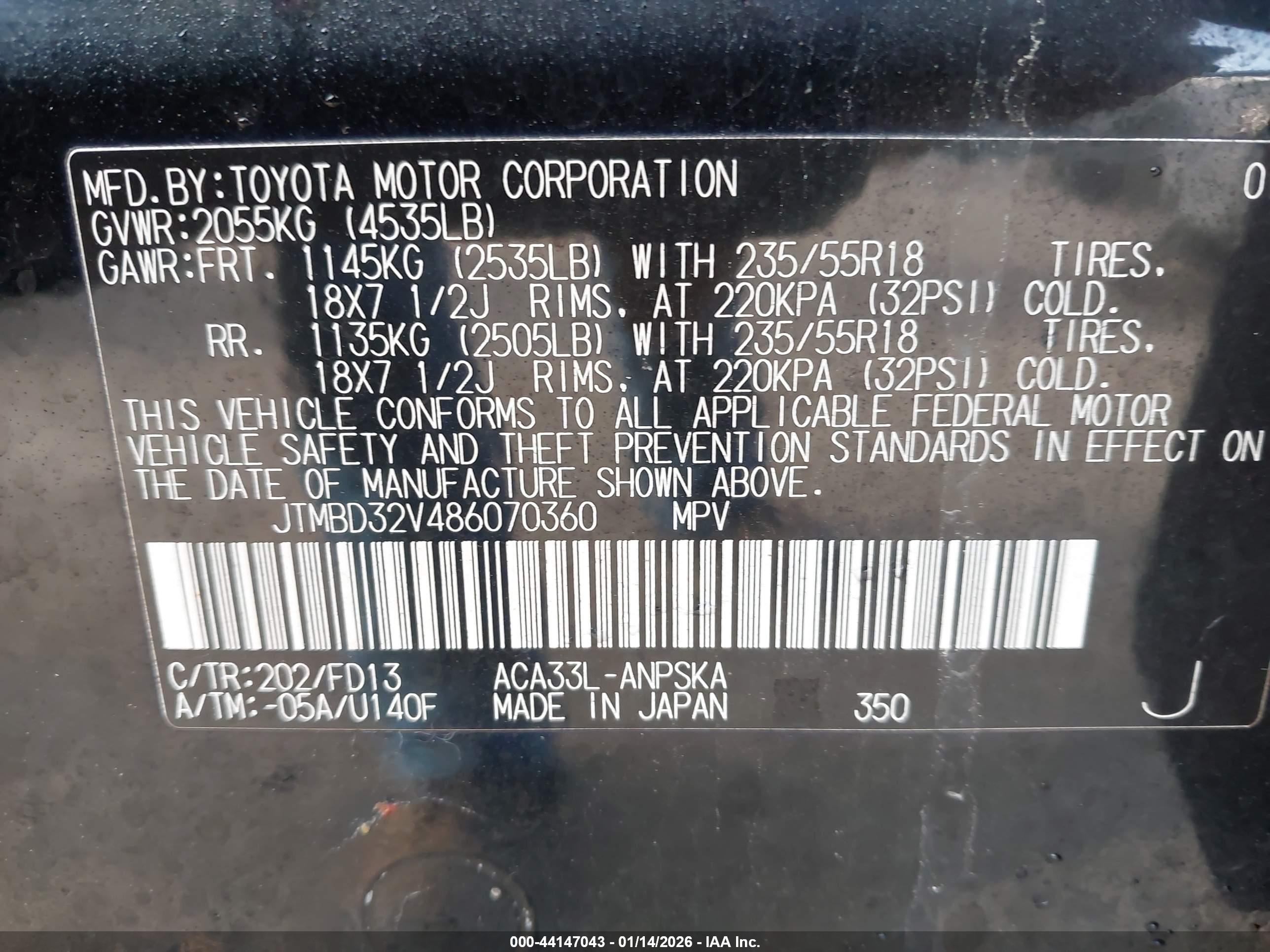 TOYOTA RAV4 image 9