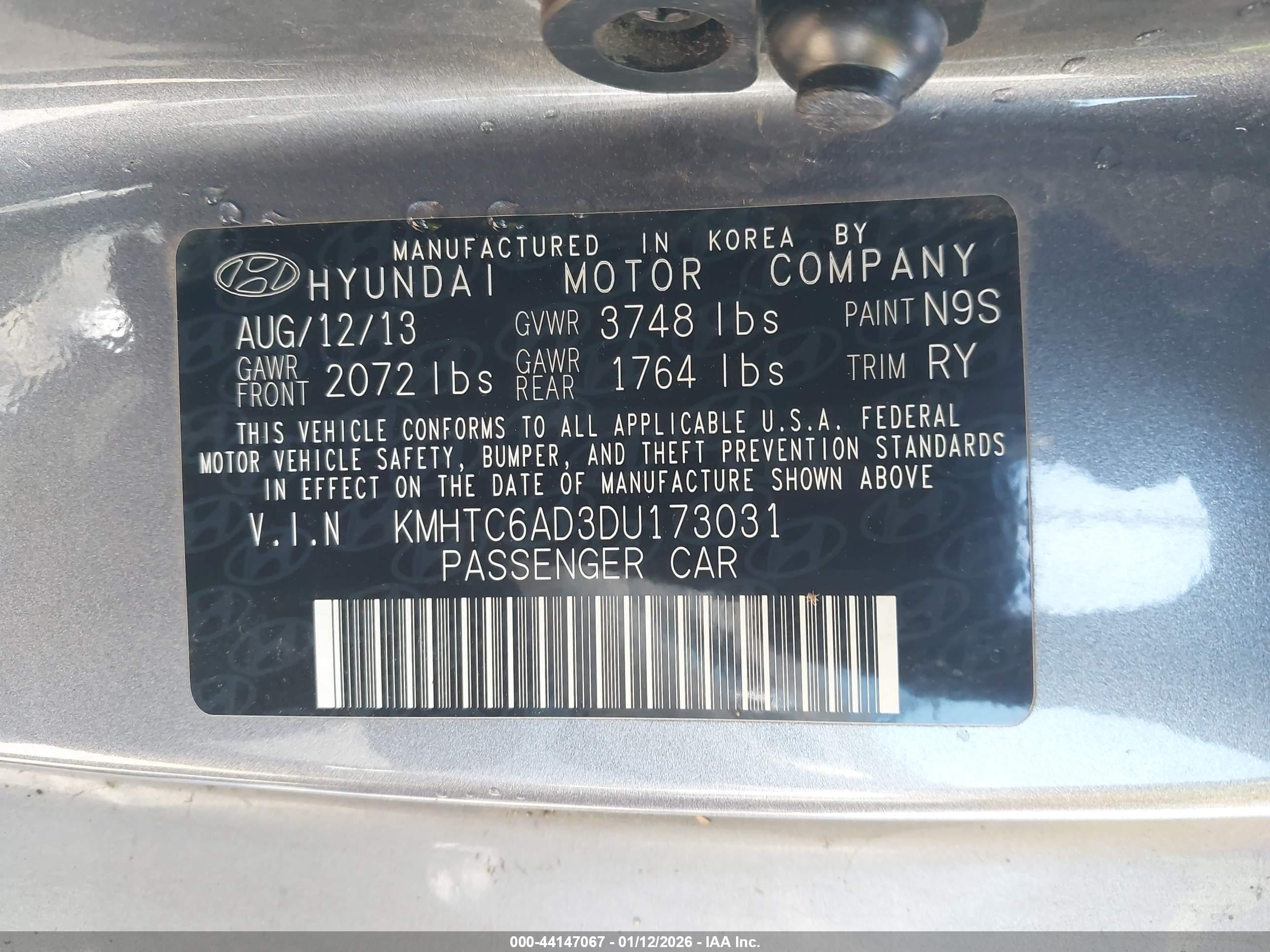 HYUNDAI VELOSTER image 9