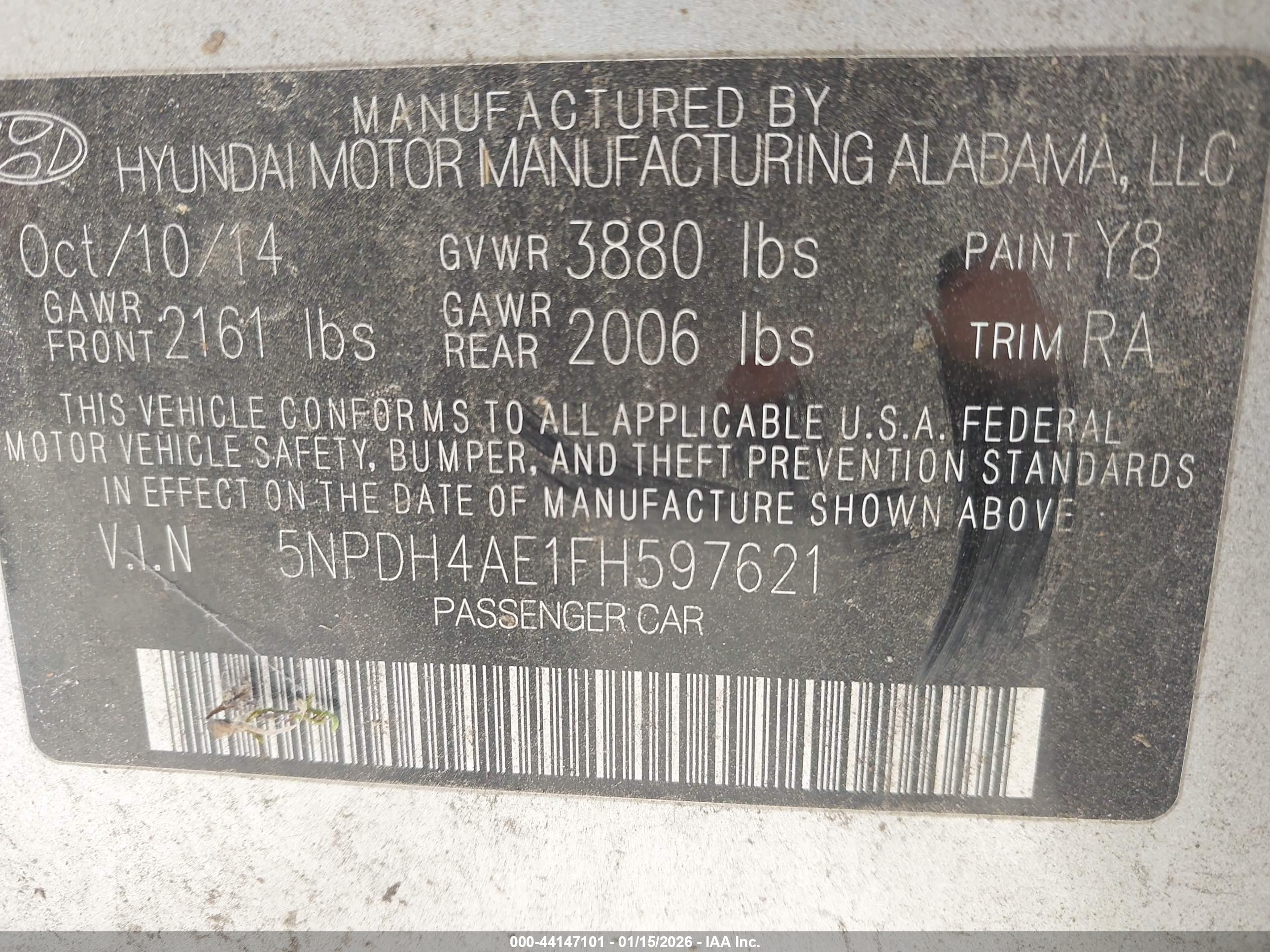 HYUNDAI ELANTRA image 9