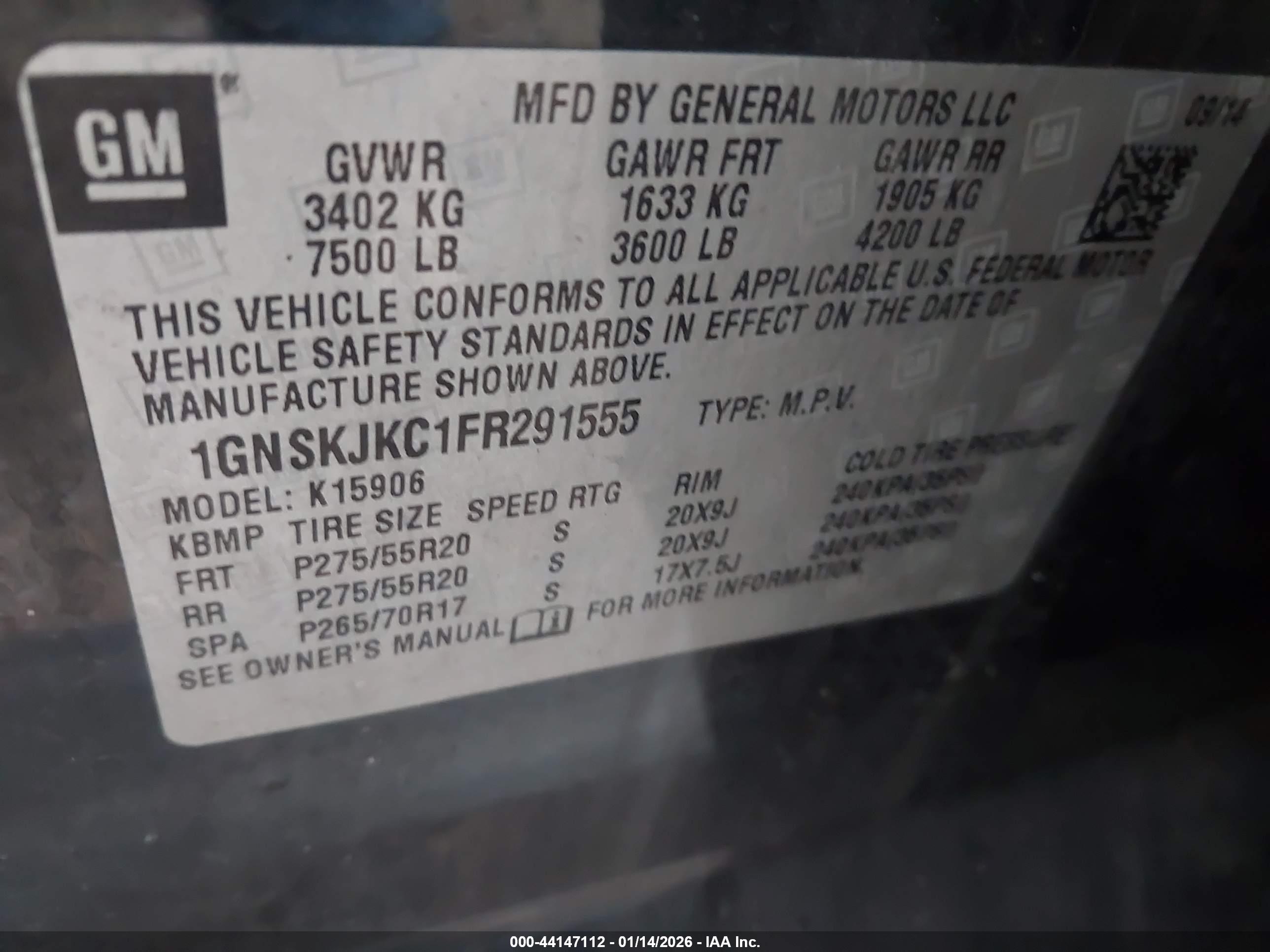 CHEVROLET SUBURBAN image 9