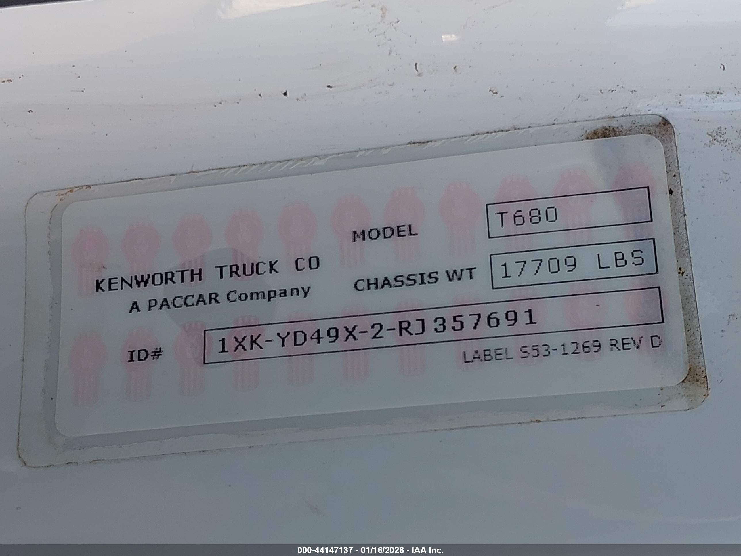 KENWORTH T680 image 9