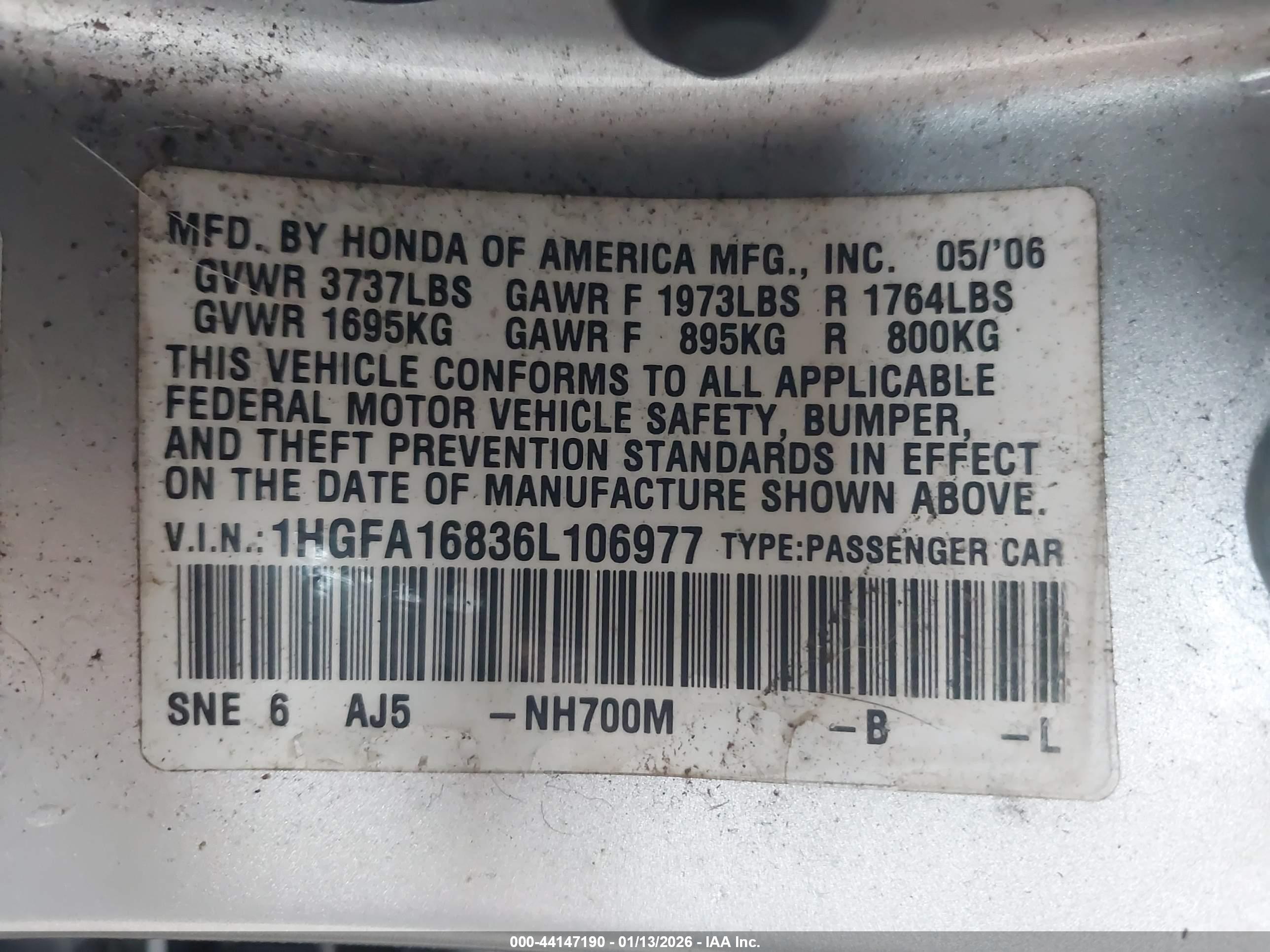 HONDA CIVIC image 9