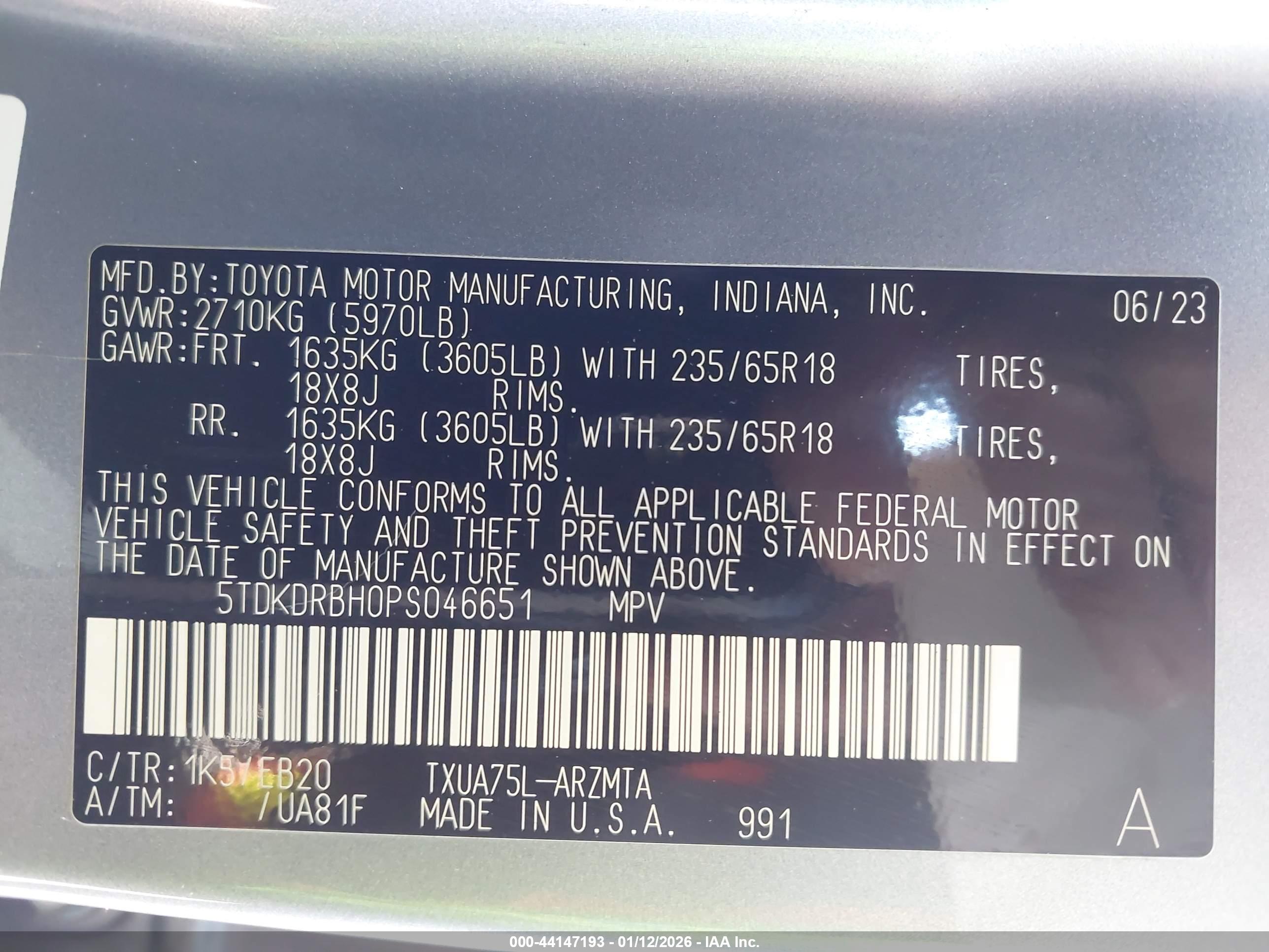 TOYOTA HIGHLANDER image 9