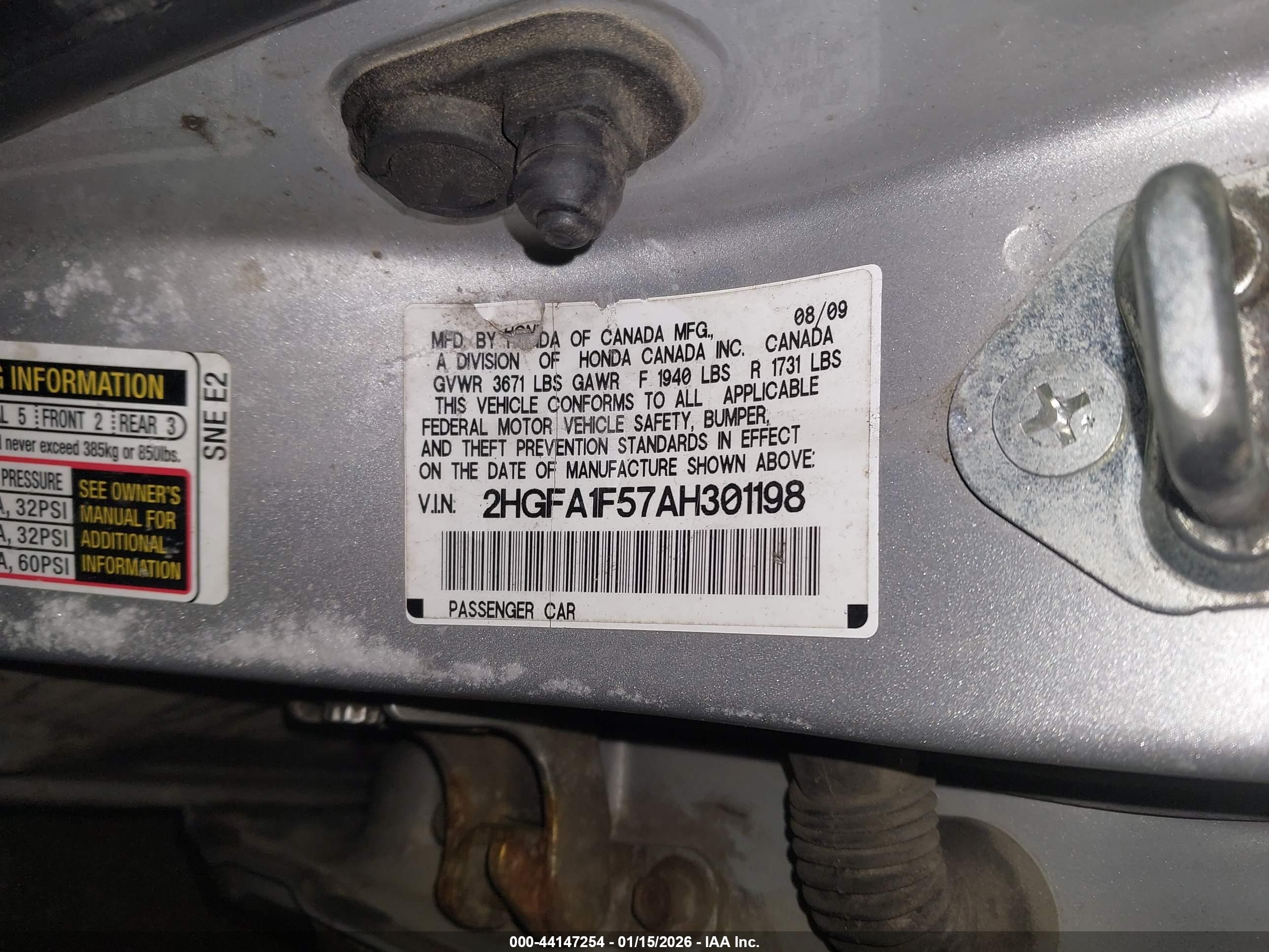 HONDA CIVIC image 9