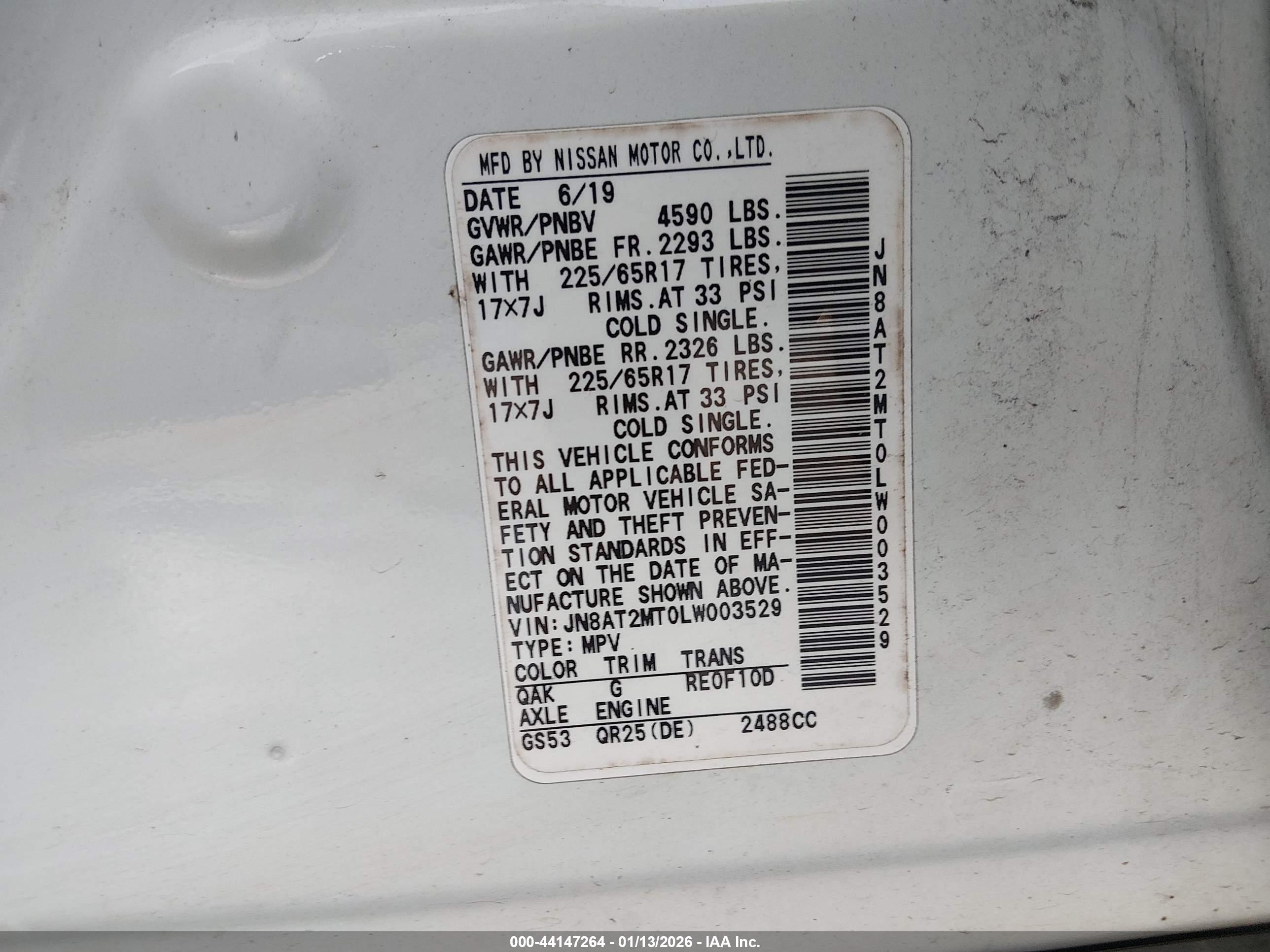 NISSAN ROGUE image 9