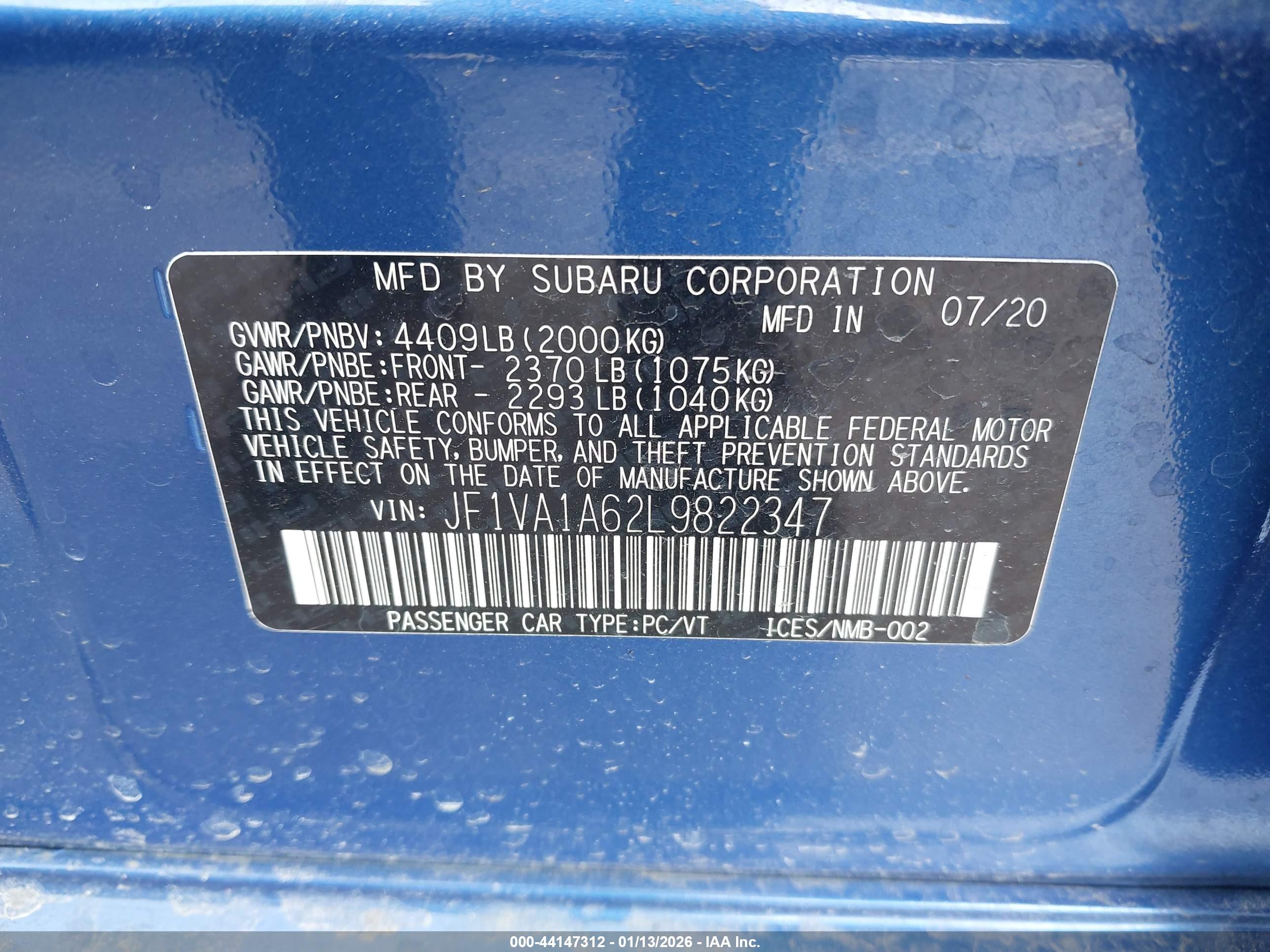 SUBARU WRX image 9