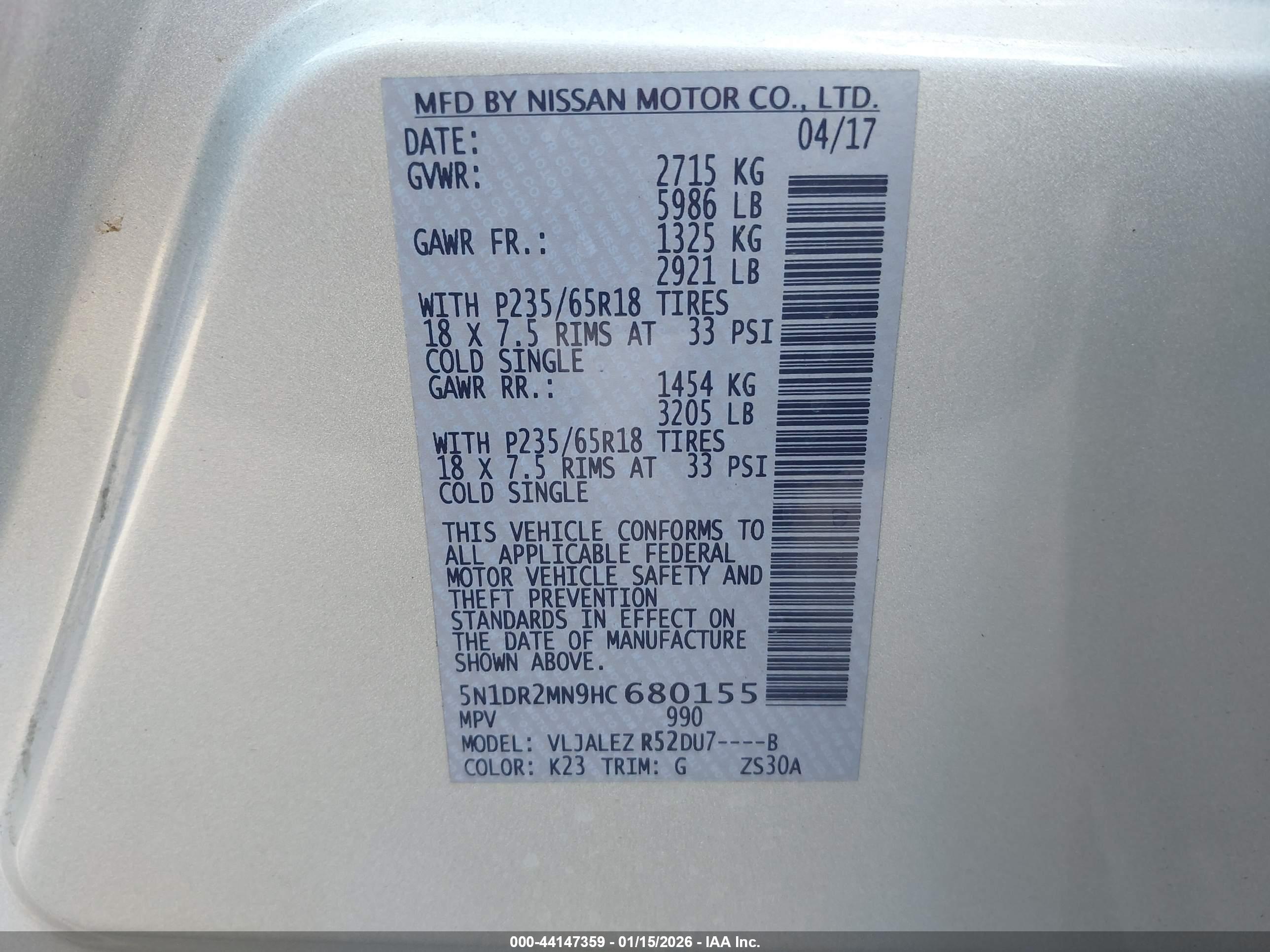 NISSAN PATHFINDER image 9