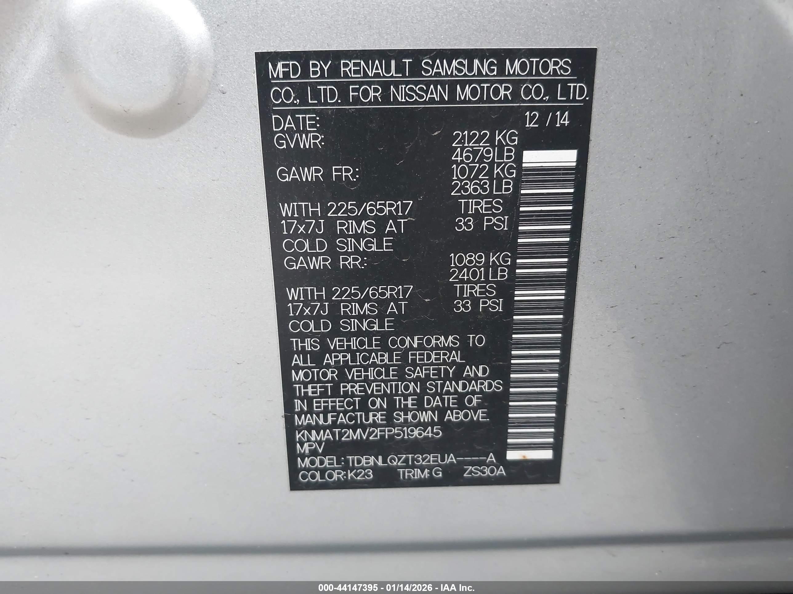 NISSAN ROGUE image 9