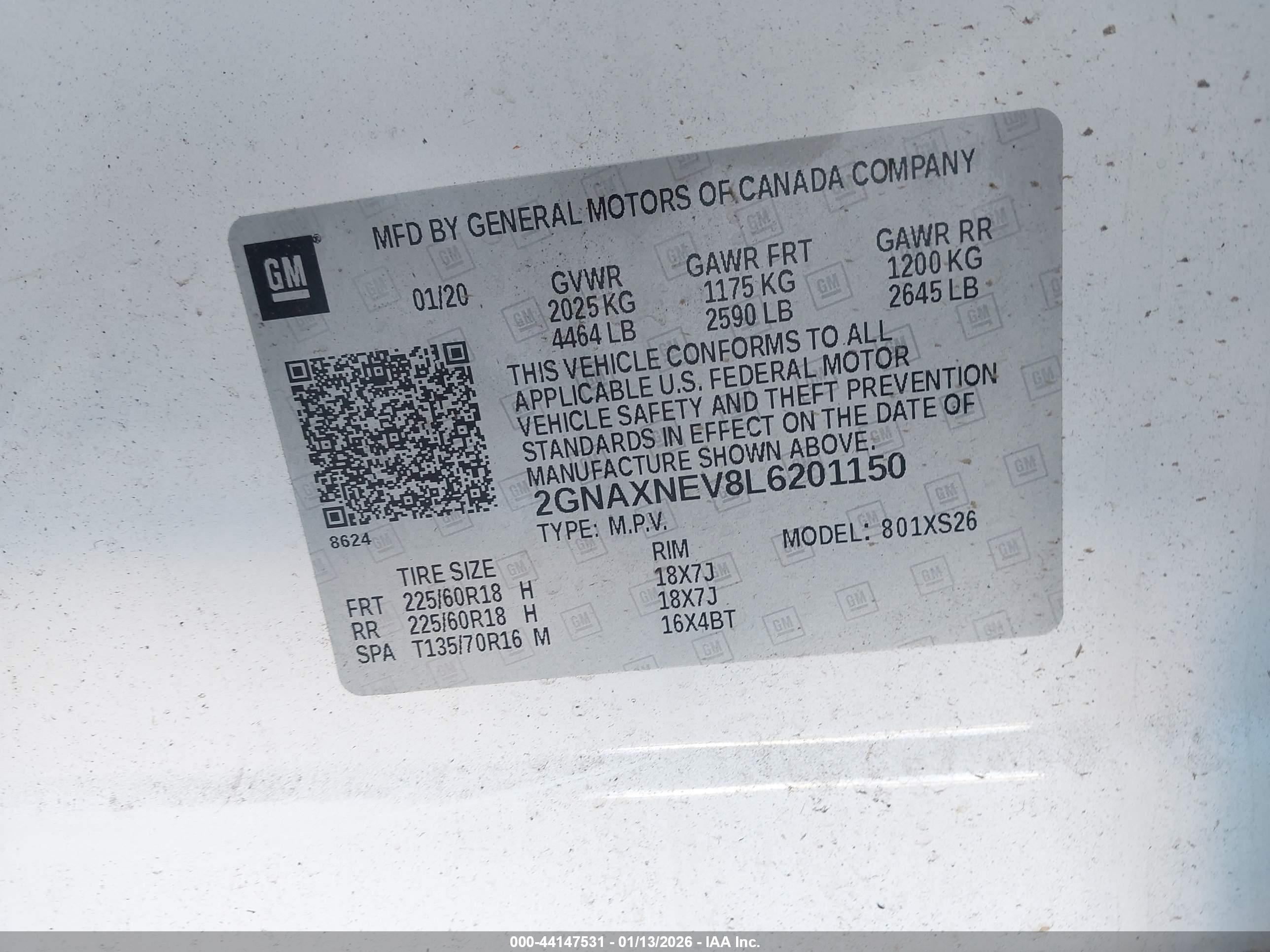 CHEVROLET EQUINOX image 9