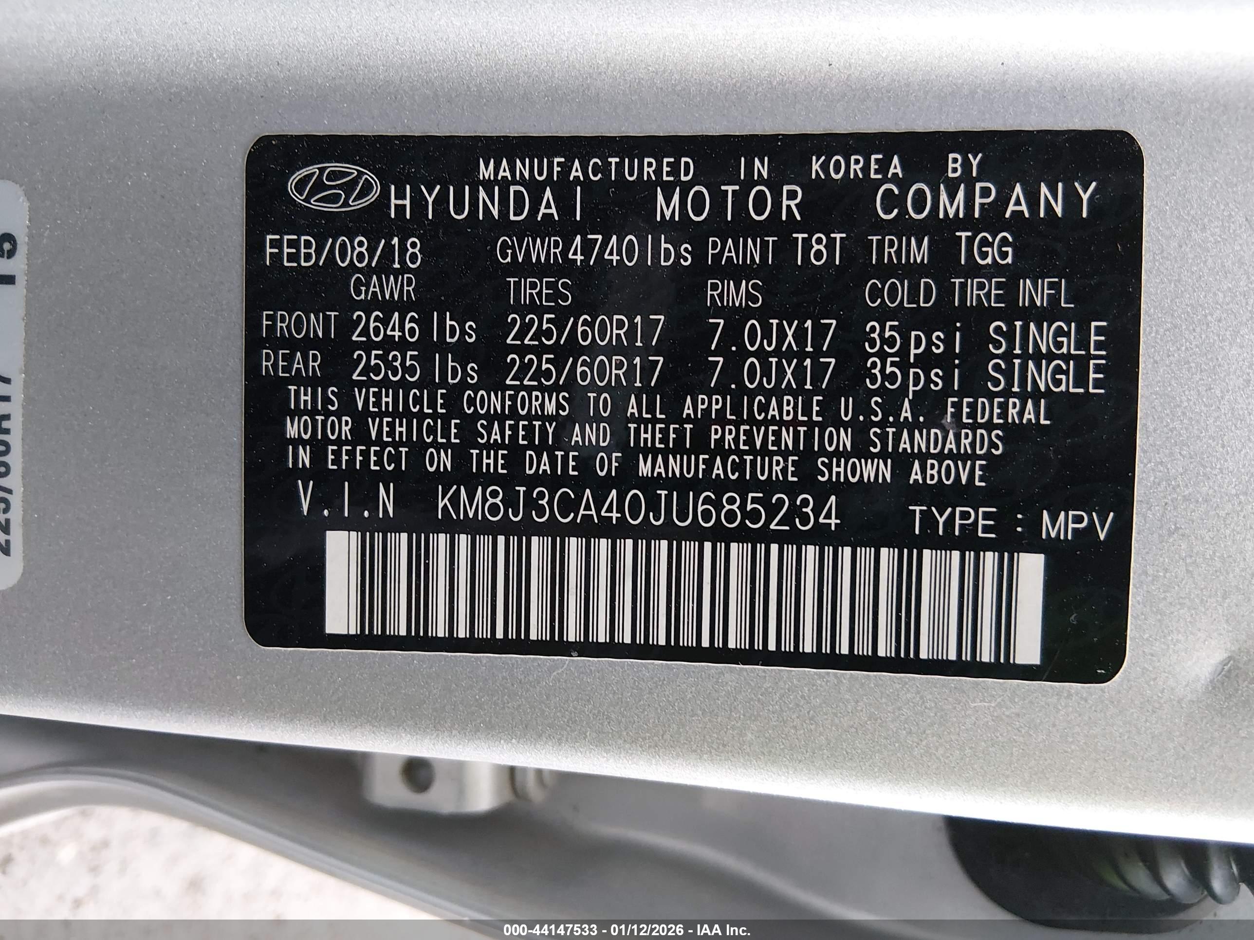 HYUNDAI TUCSON image 9