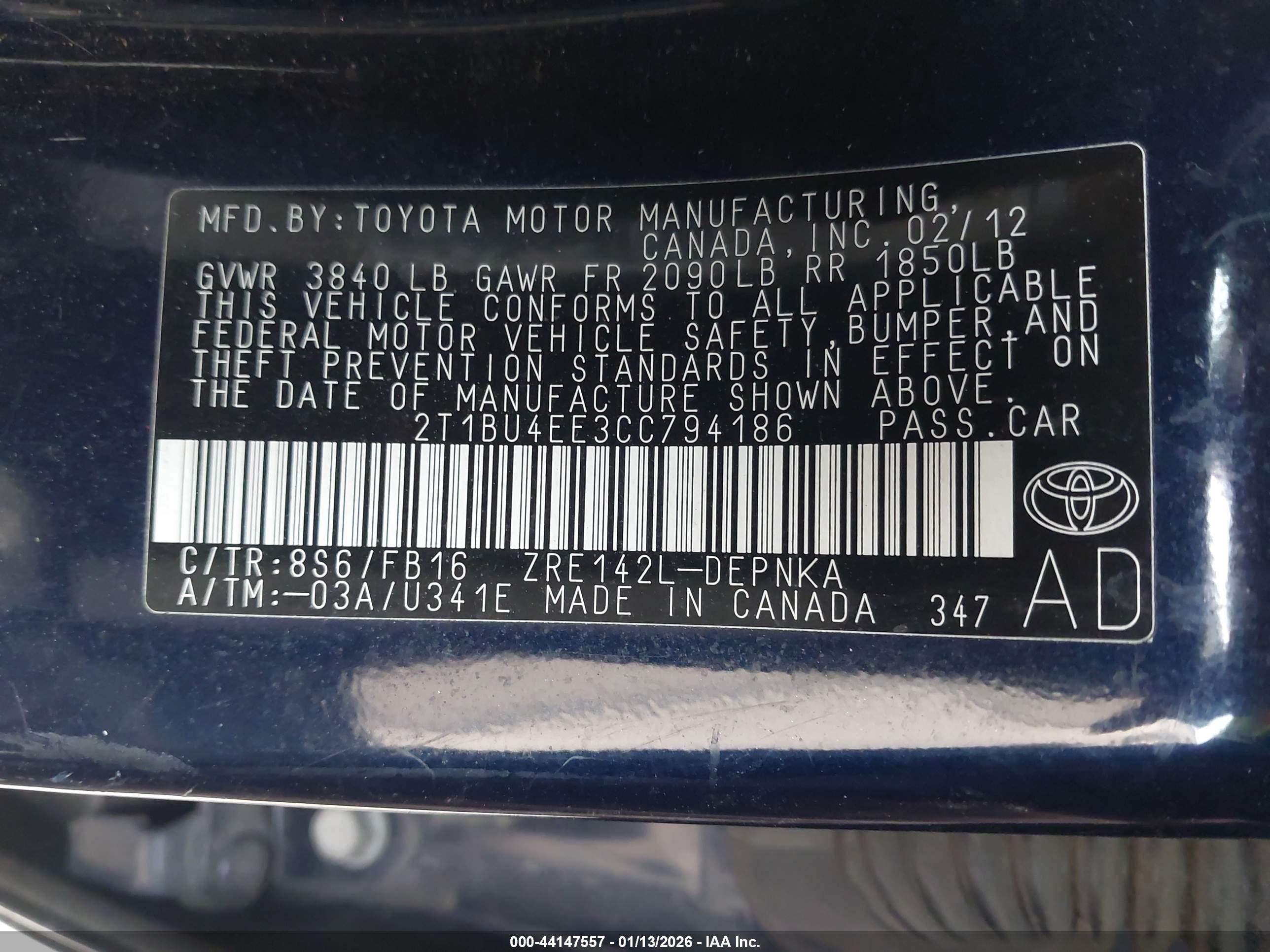 TOYOTA COROLLA image 9
