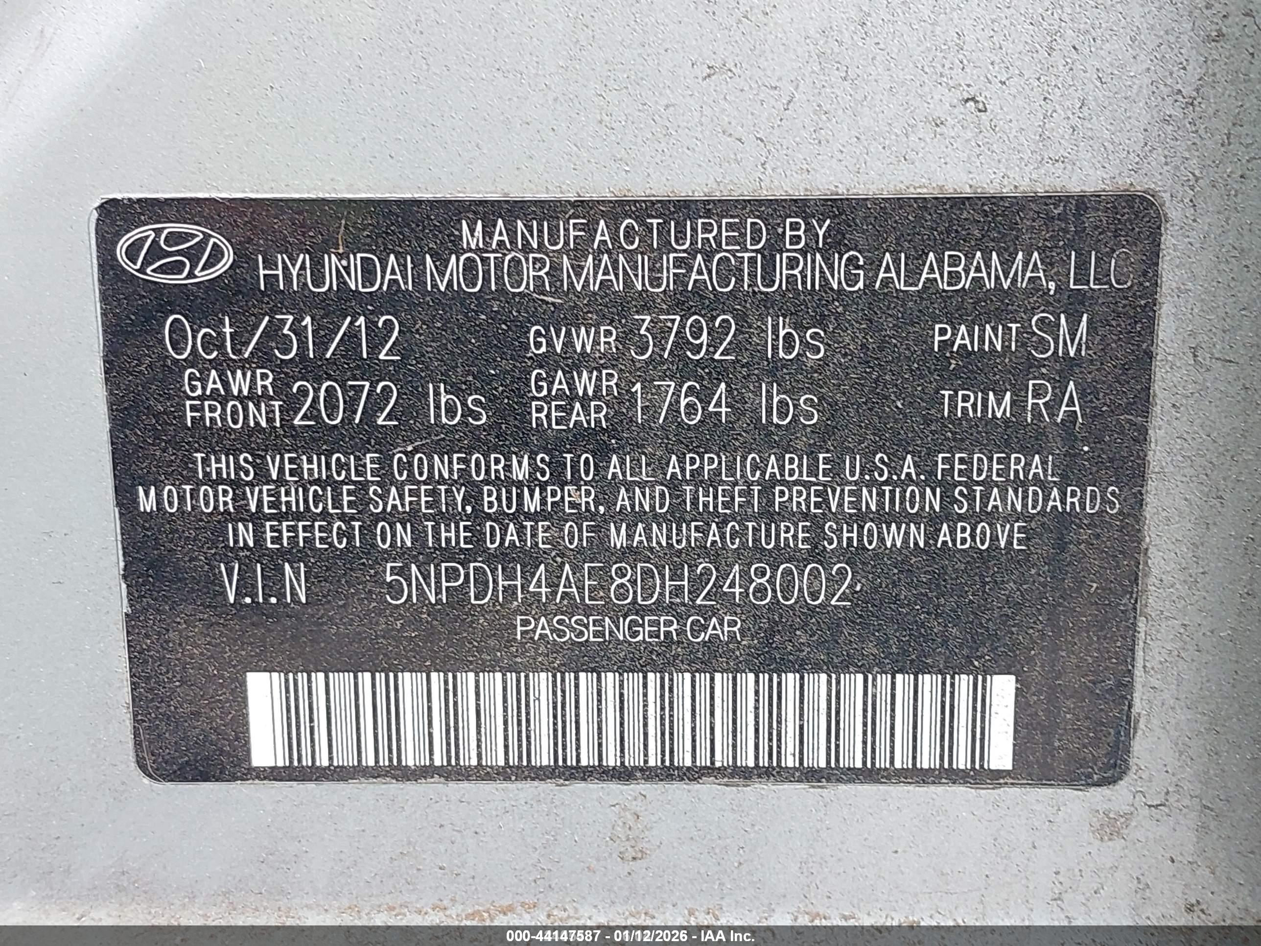 HYUNDAI ELANTRA image 9