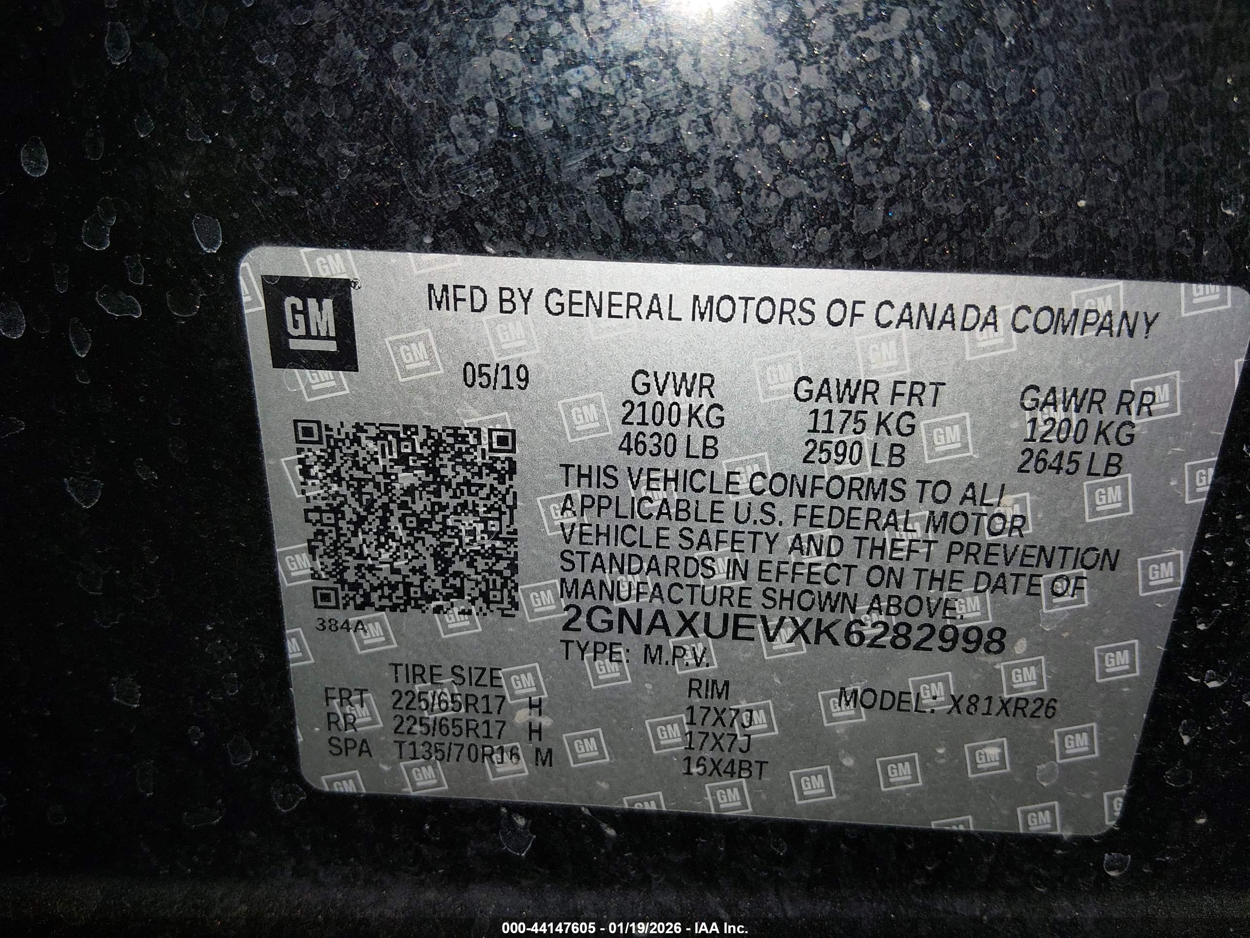 CHEVROLET EQUINOX image 9