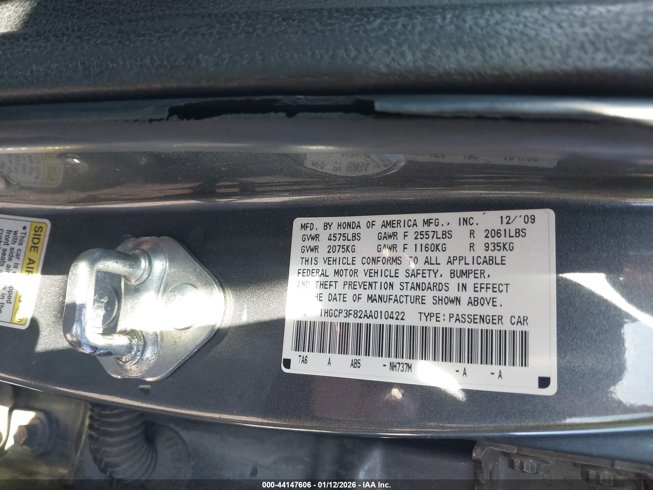 HONDA ACCORD image 9