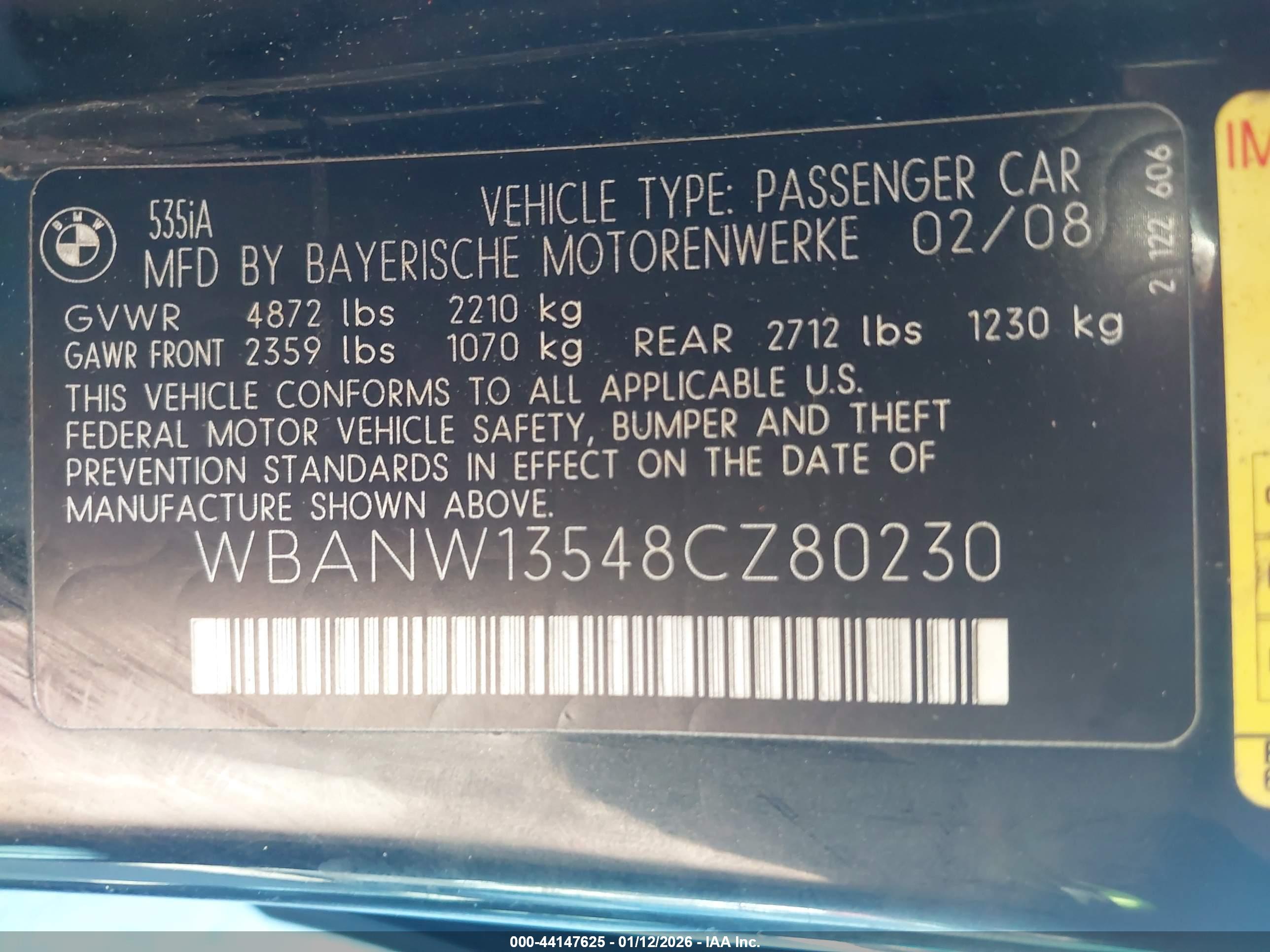 BMW 535I image 9