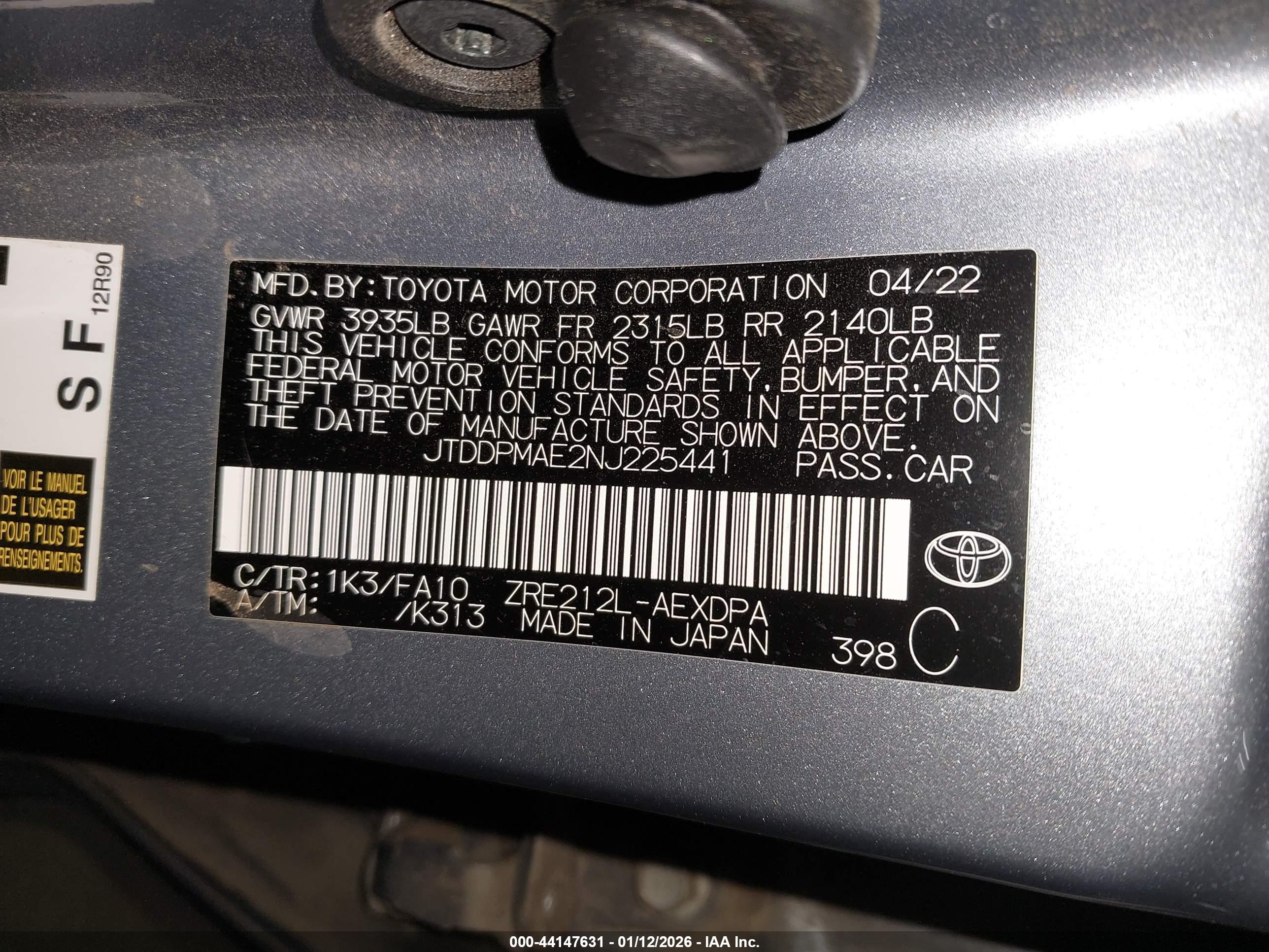 TOYOTA COROLLA image 9