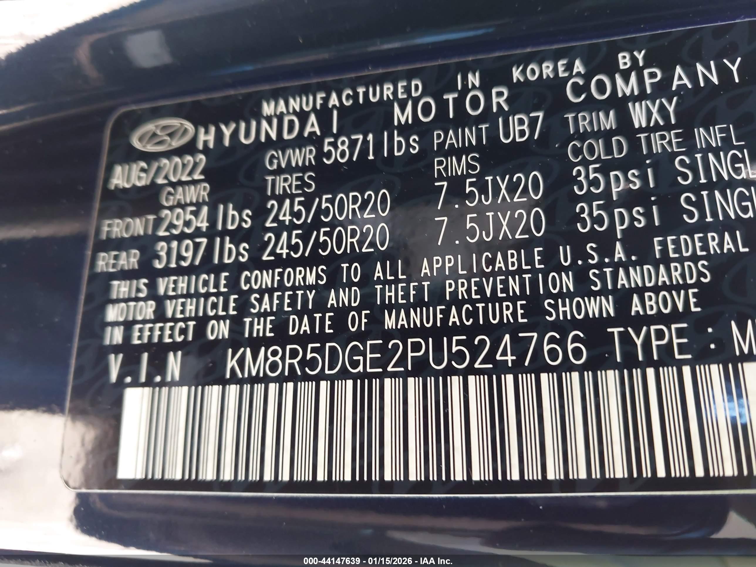HYUNDAI PALISADE image 9