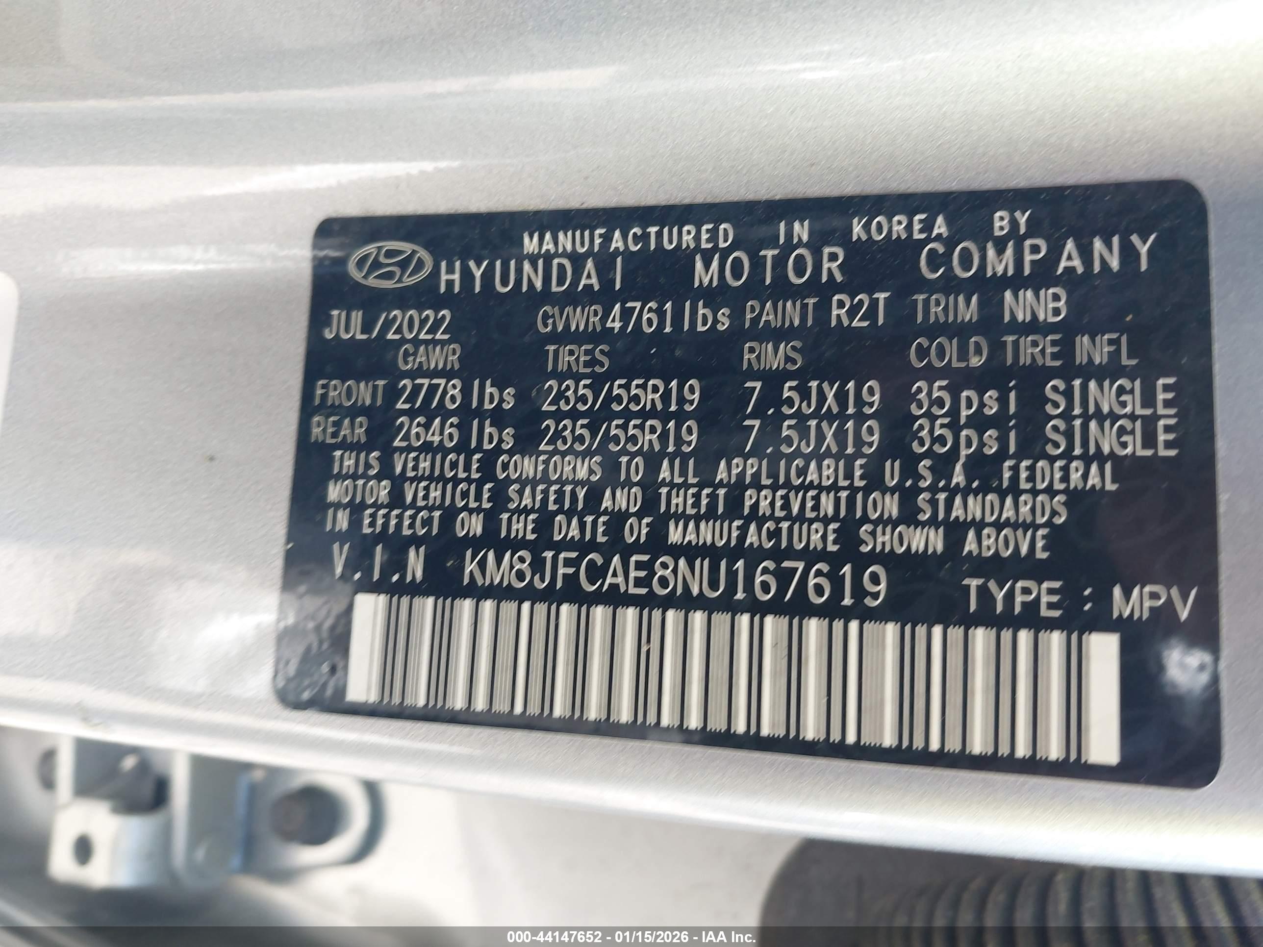 HYUNDAI TUCSON image 9