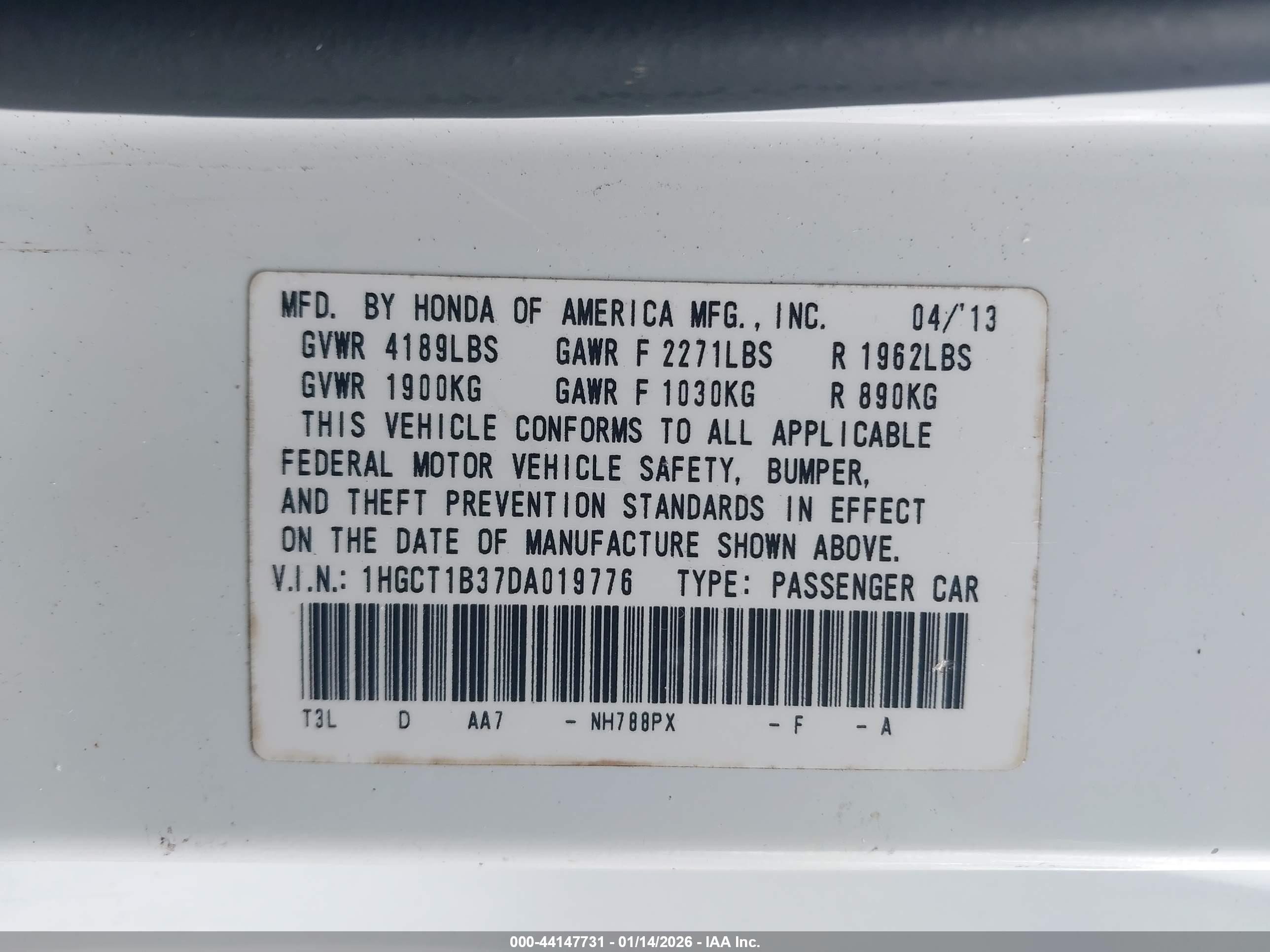 HONDA ACCORD image 9