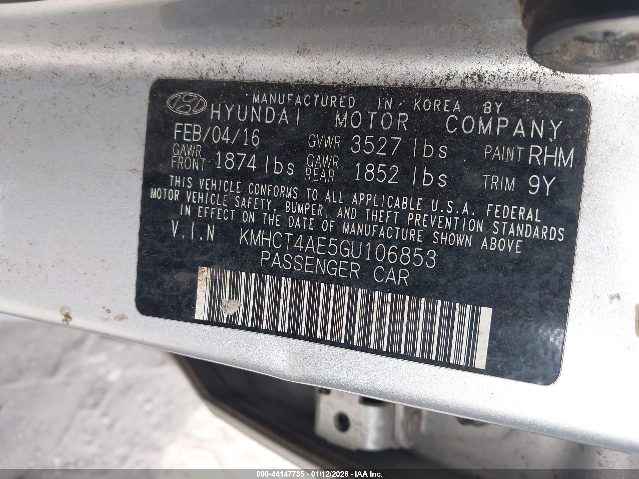 HYUNDAI ACCENT image 9