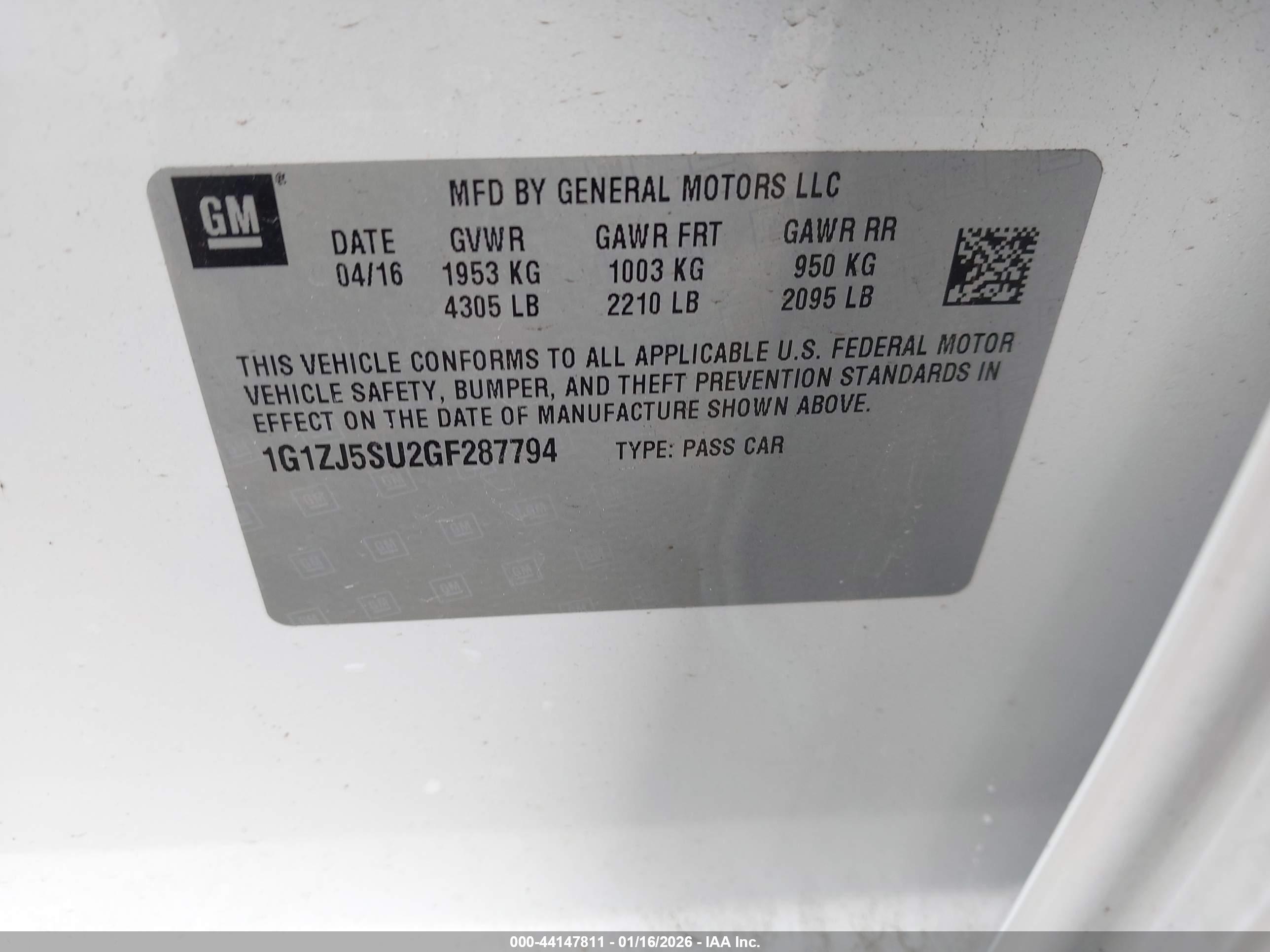 CHEVROLET MALIBU image 9
