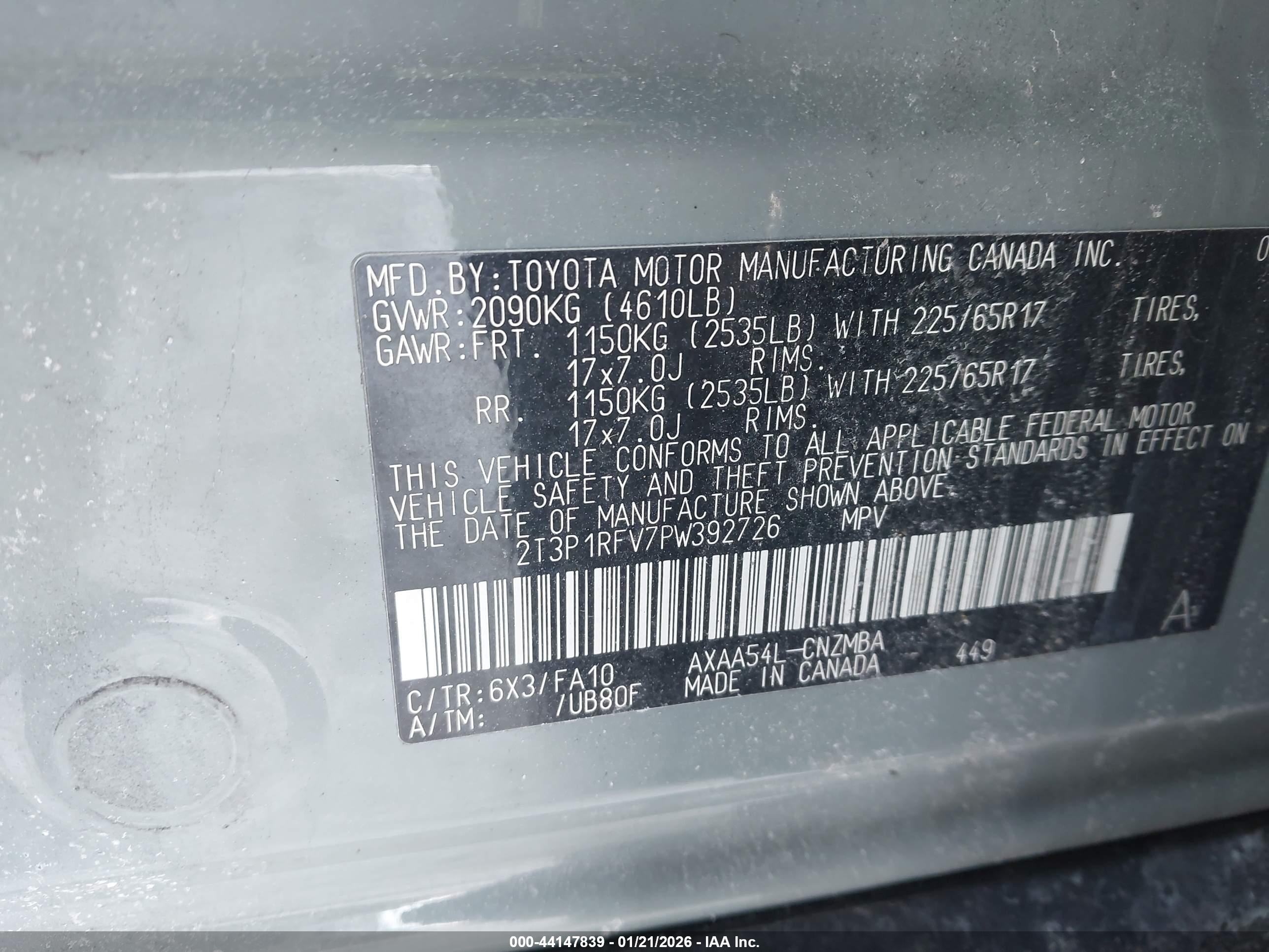 TOYOTA RAV4 image 9