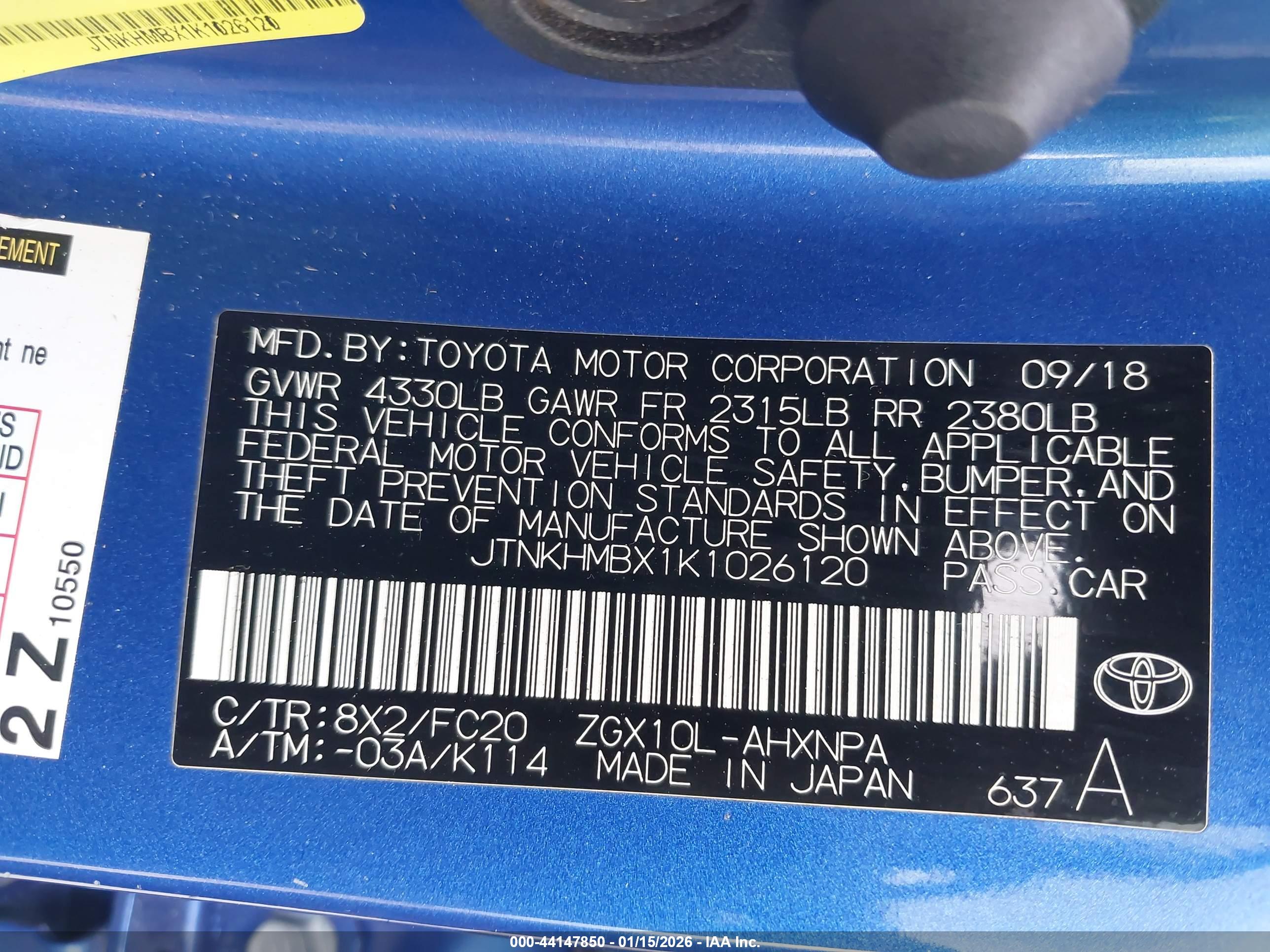 TOYOTA C-HR image 9